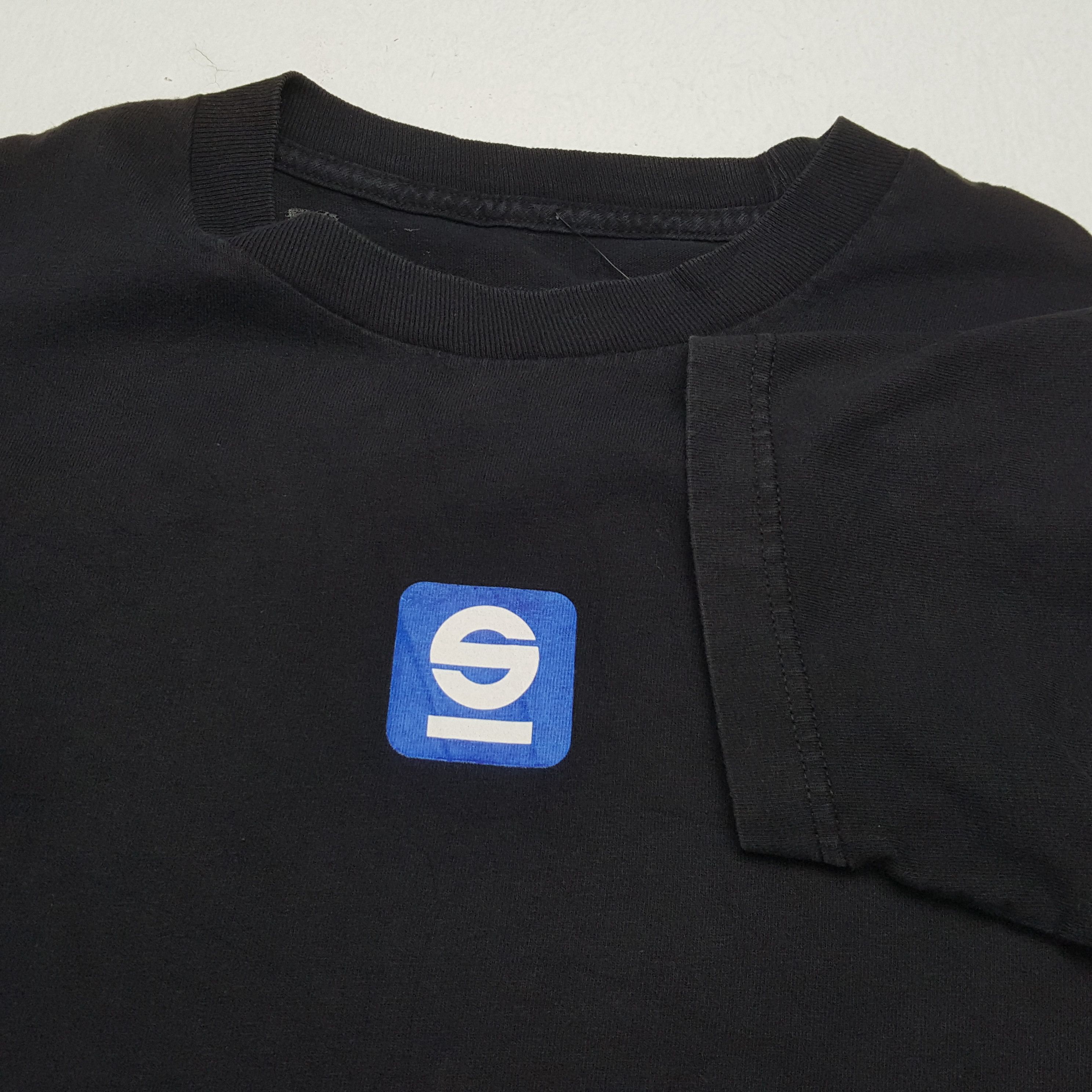 Vintage SPARCO Racing Style Backprint Design Tshirt Size US S / EU 44-46 / 1 - 7 Thumbnail