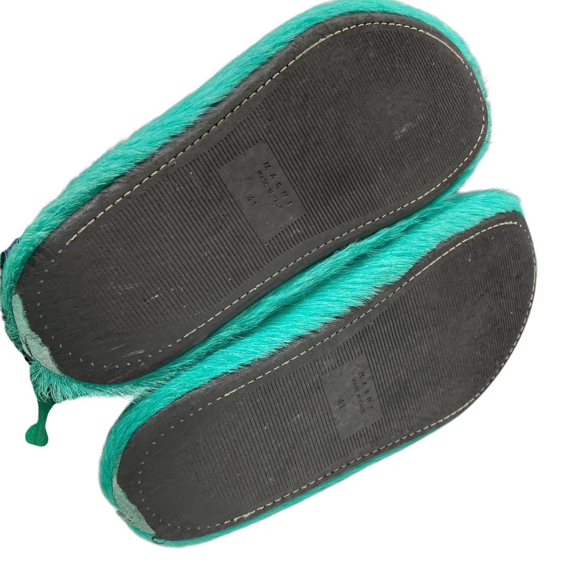 Marni Fur Fussbett Mules Size US 11 / IT 41 - 4 Thumbnail