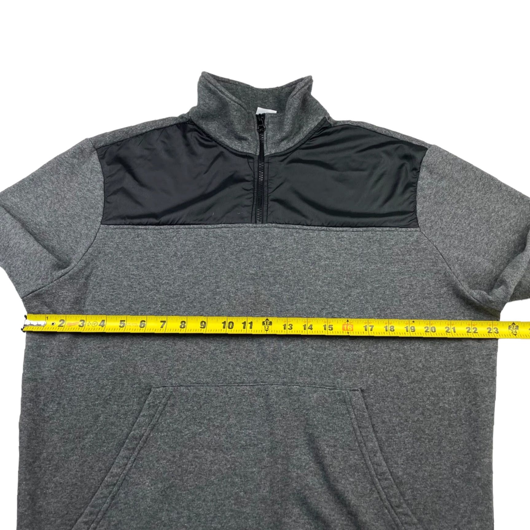 The North Face The North Face Men's 1/4 Zip Fleece Lined Pullover Gray Large Size US L / EU 52-54 / 3 - 7 Thumbnail