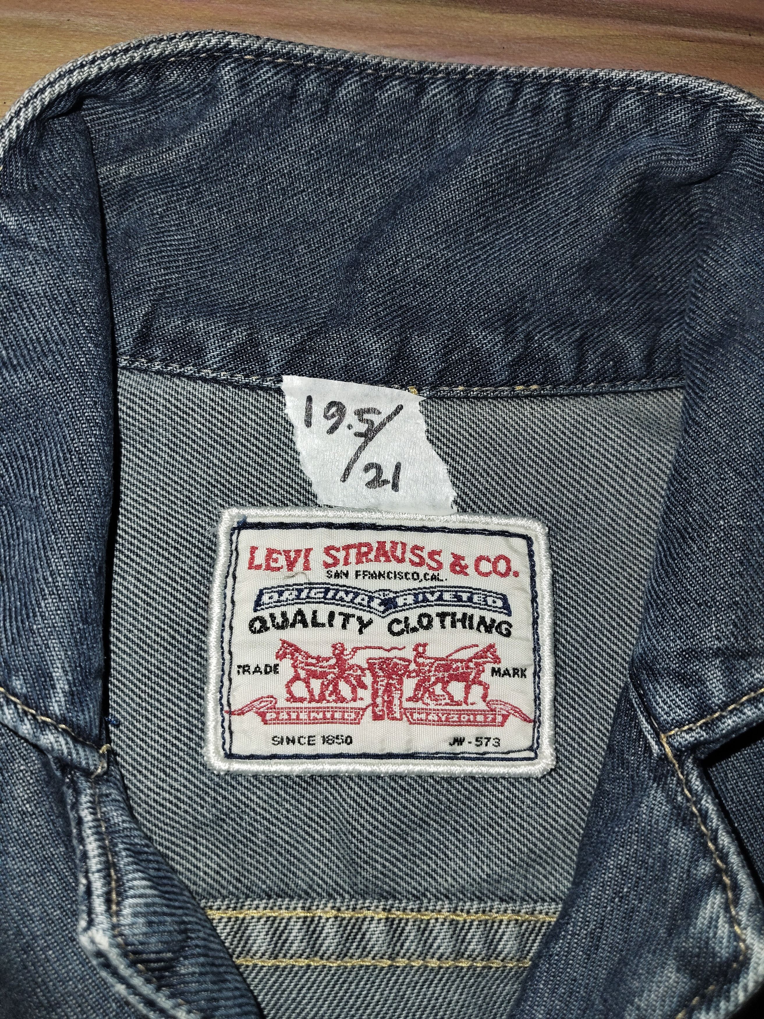 Levi's Levis Strauss Denim Vest Size US M / EU 48-50 / 2 - 4 Thumbnail