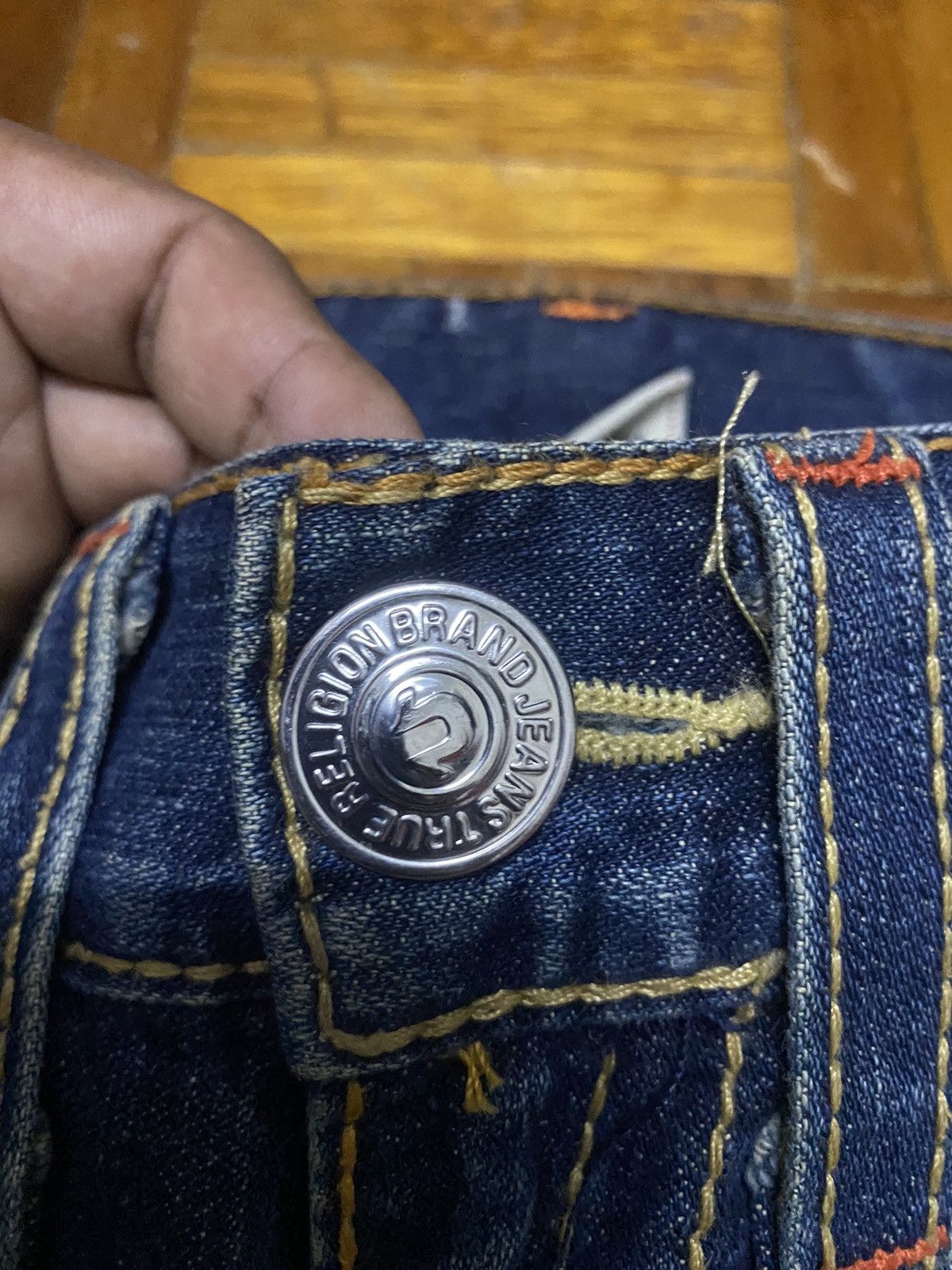 True Religion × Vintage Jean True Religion Baggy Size US 33 - 8 Thumbnail