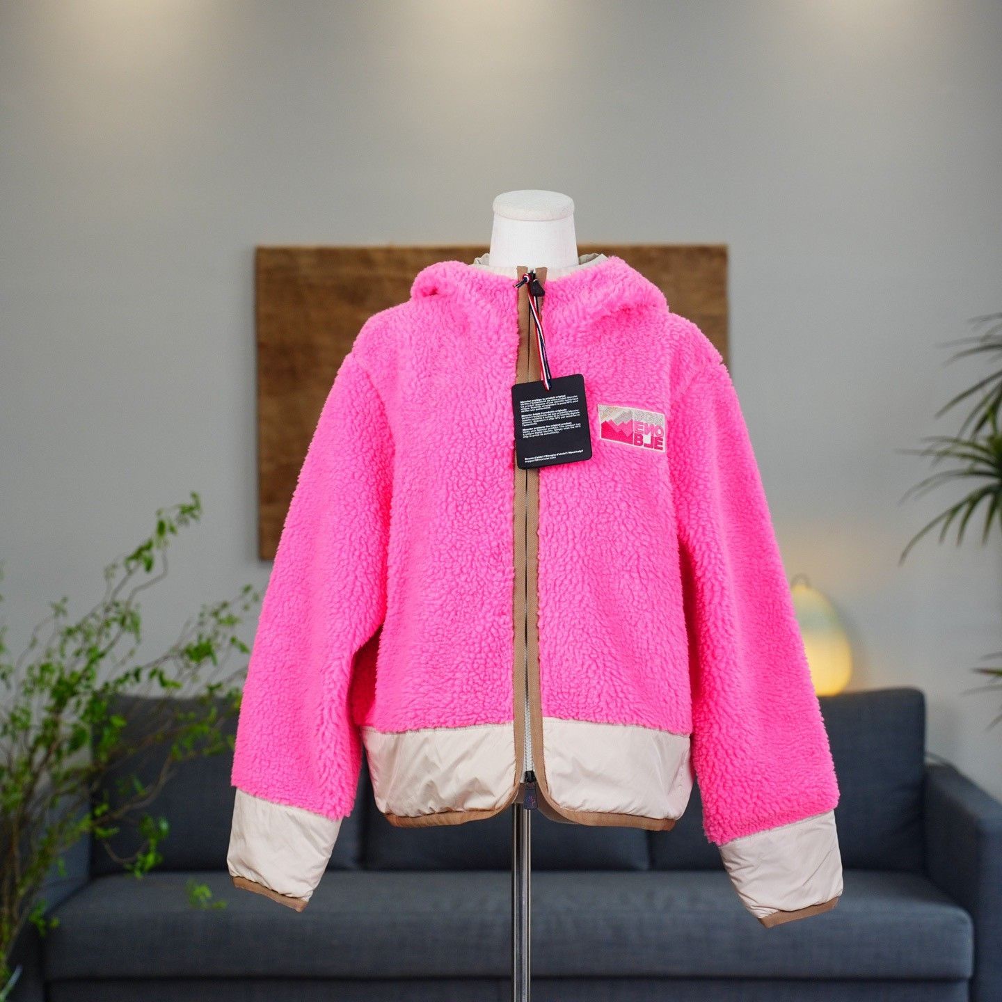Moncler Moncler Pink Light Jacket m Men Size US M / EU 48-50 / 2 - 1 Thumbnail