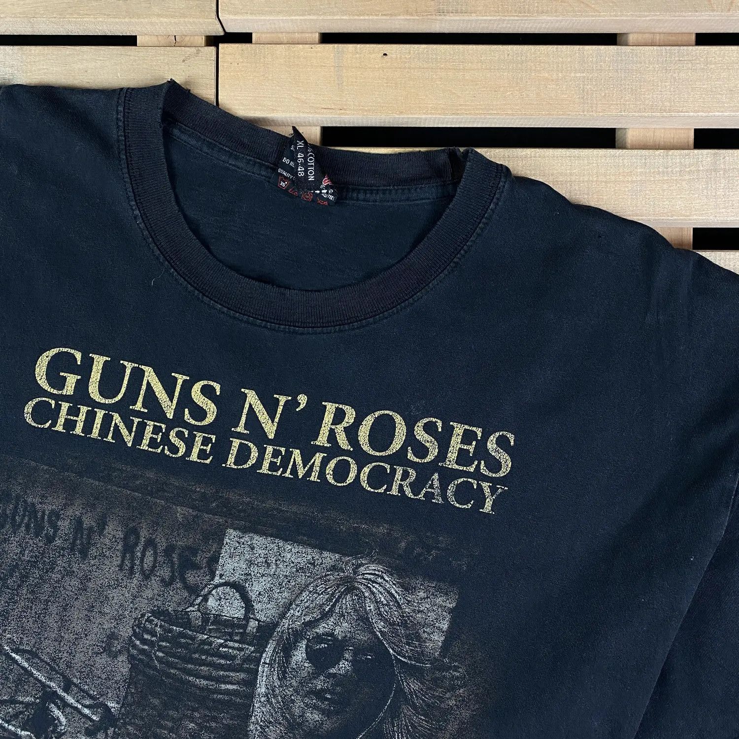 Band Tees Mens Vintage T Shirt Gans N Roses Size XL Size US XL / EU 56 / 4 - 2 Thumbnail