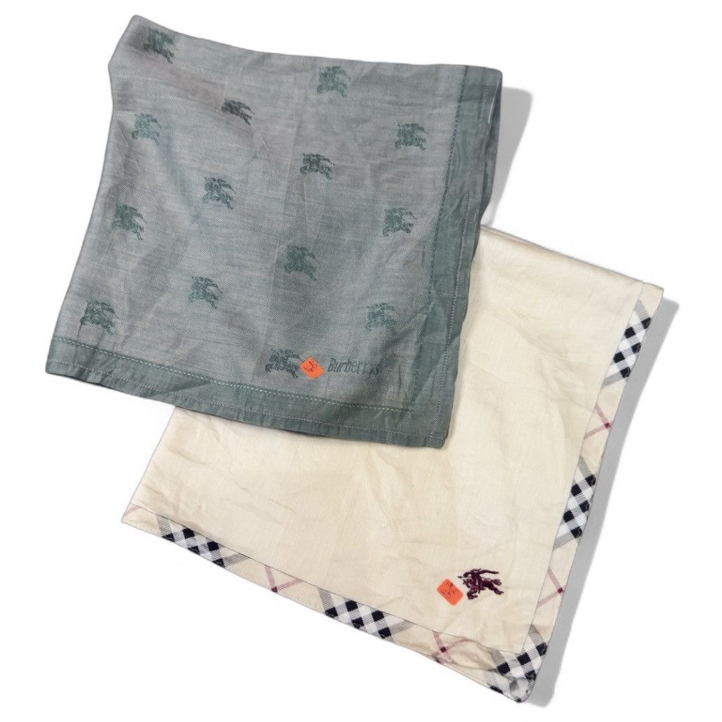 Vintage 🔥 Burberry Handkerchief | Neckerchief | Bandana | Size ONE SIZE - 1 Thumbnail