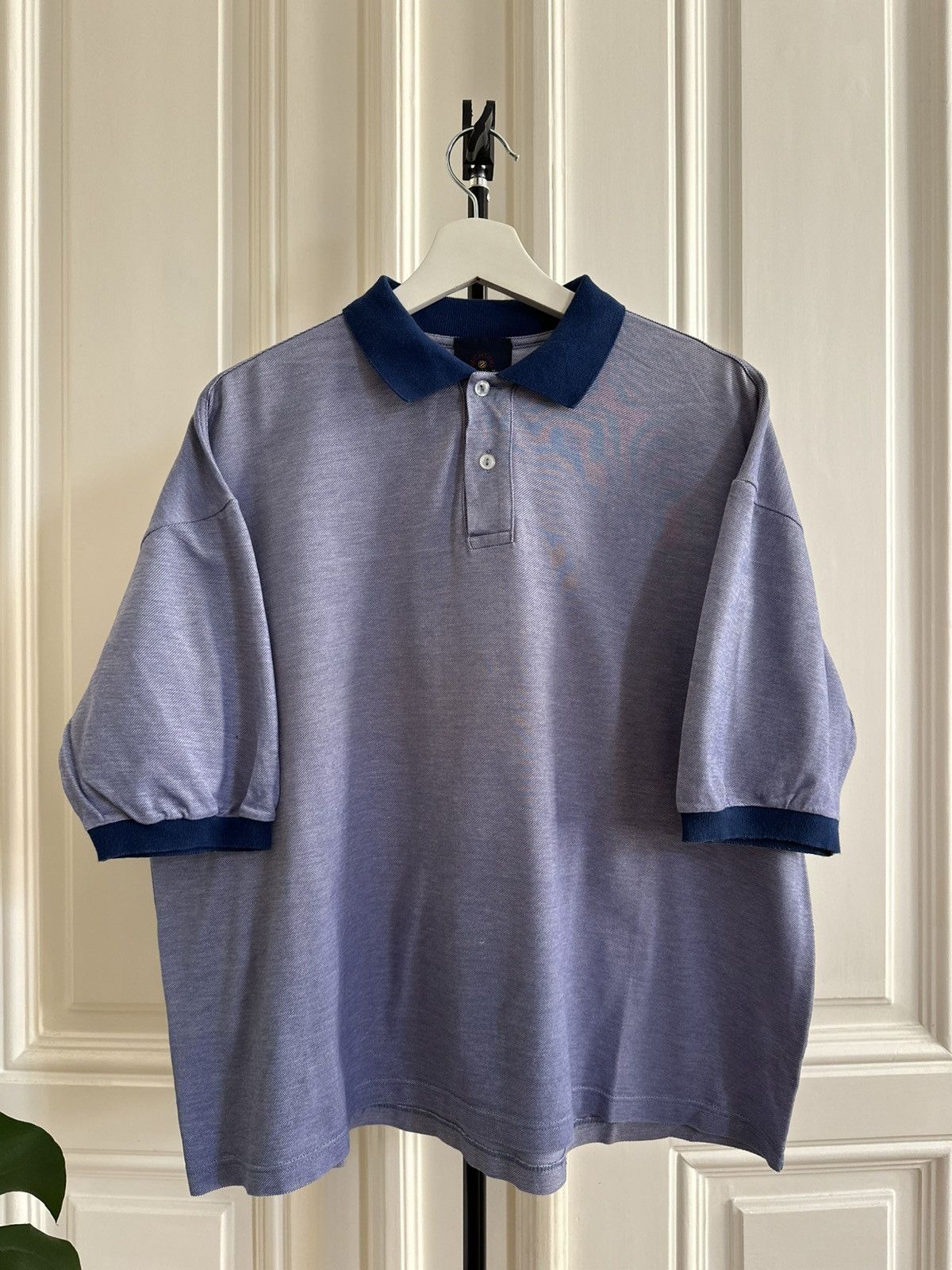 Ermenegildo Zegna Ermenegildo Zegna Yacting Vintage Luxuru Cropped 90s Polos Size US L / EU 52-54 / 3 - 1 Thumbnail