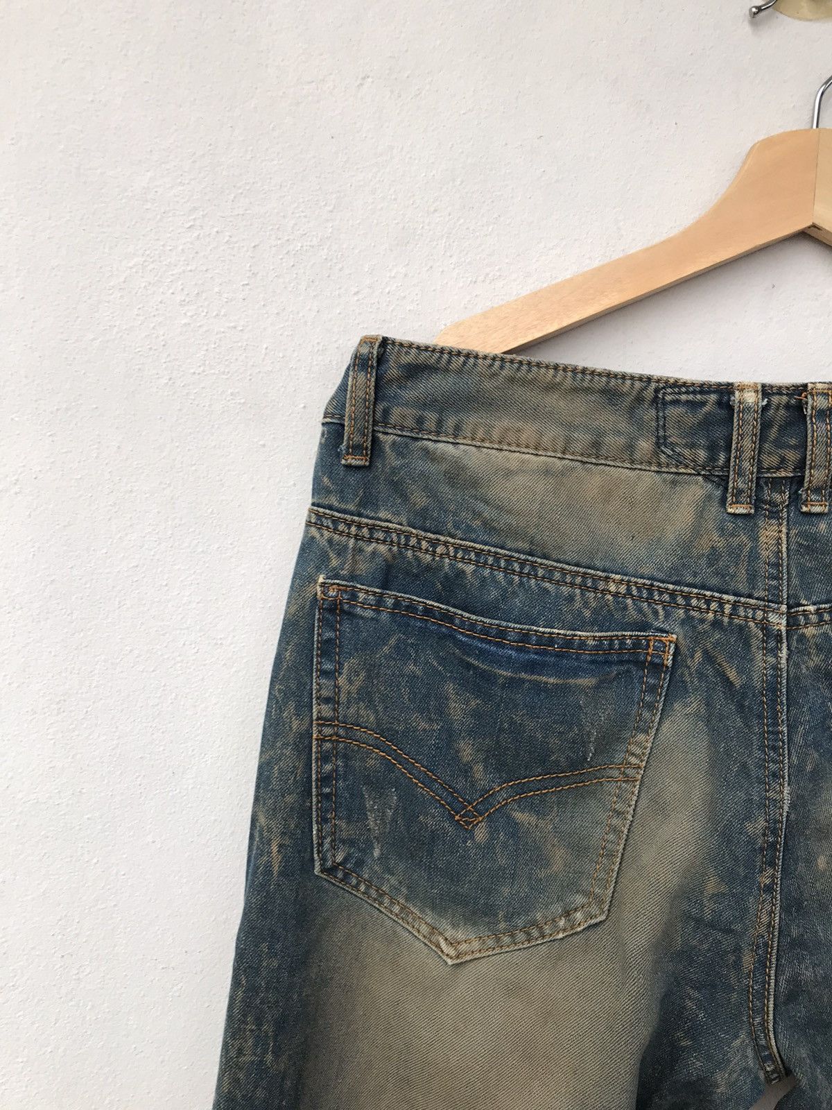 Vintage Vintage P.Turn Distressed Denim Size US 34 / EU 50 - 8 Thumbnail