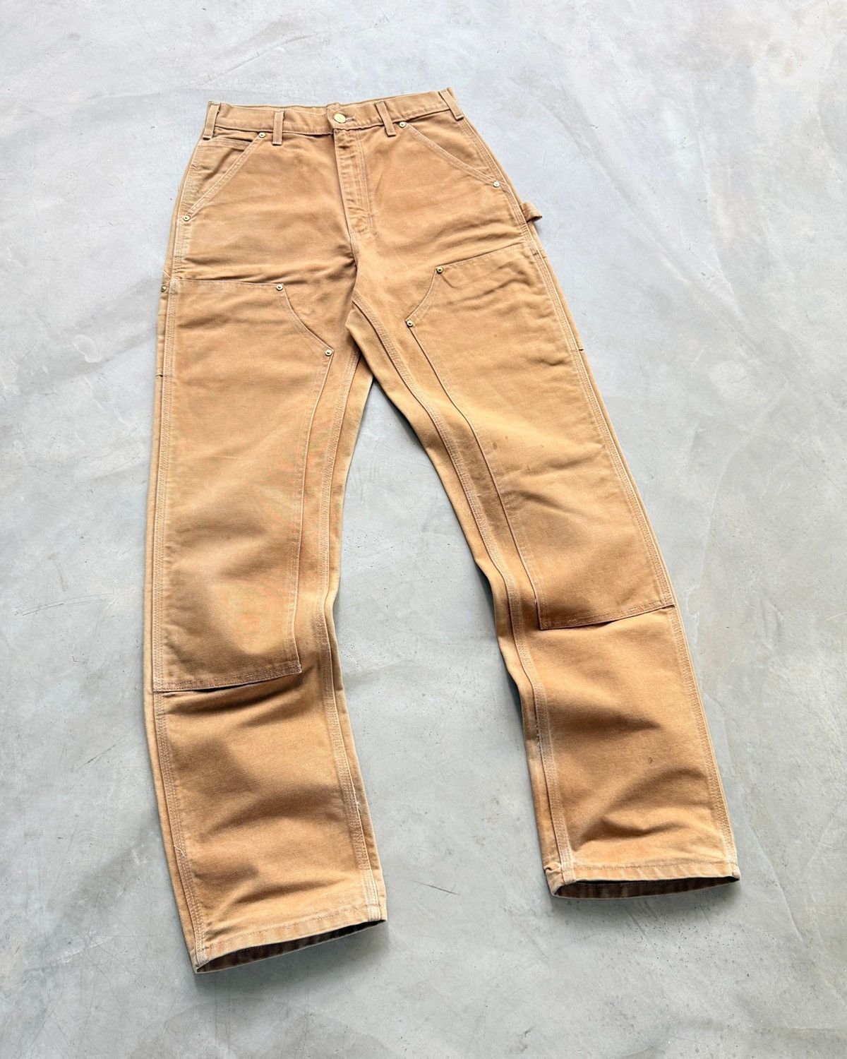 Carhartt VTG Carhartt Doubleknee B01 BRN ⭐️ Size US 29 - 2 Thumbnail