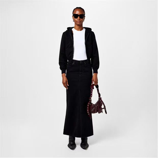 Balenciaga o1g2r1mq0924 Pre Shrunk Zip Up Hoodies in Black Size L / US 10 / IT 46 - 6 Thumbnail