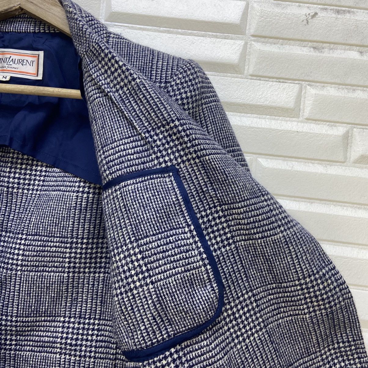 Yves Saint Laurent Vintage Yves Saint Laurent Double Breasted Coat Blazer Size S / US 4 / IT 40 - 13 Thumbnail