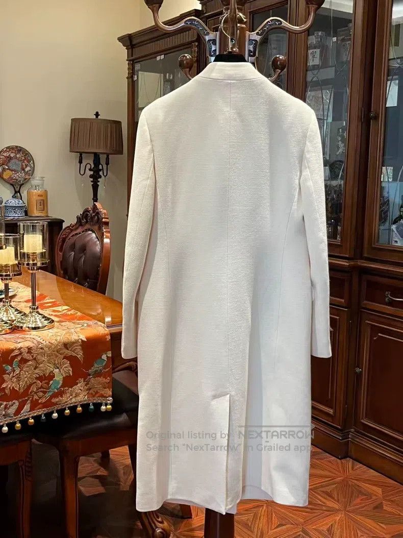 Hermes Hermes Beige Showpiece Suit Coat Size XS / US 0-2 / IT 36-38 - 2 Thumbnail
