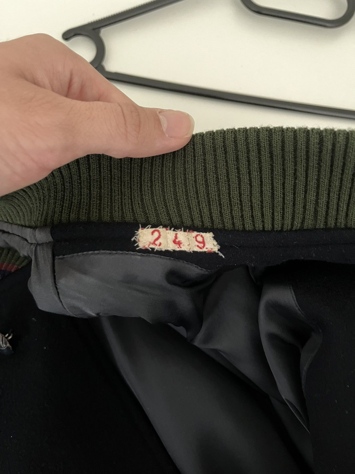 Burberry Burberry Varsity Jacket / Collage Jacket / Vintage - Wool Size US L / EU 52-54 / 3 - 9 Thumbnail
