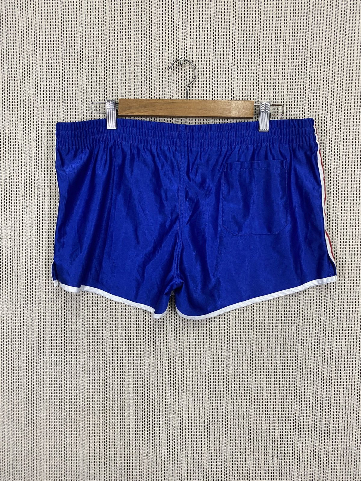 Adidas × Vintage Vintage adidas blue shorts pocket very rare Size US 34 / EU 50 - 4 Thumbnail