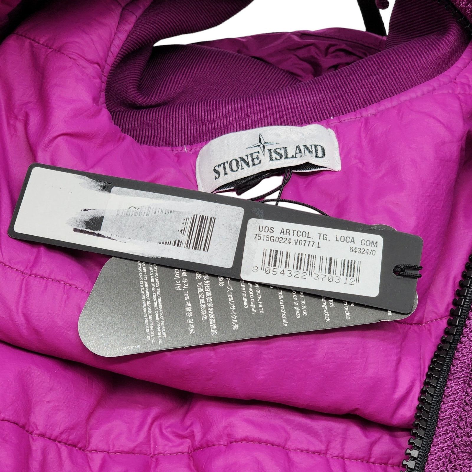 Stone Island Panama Modified Vest Purple L $1298 Size US L / EU 52-54 / 3 - 4 Thumbnail