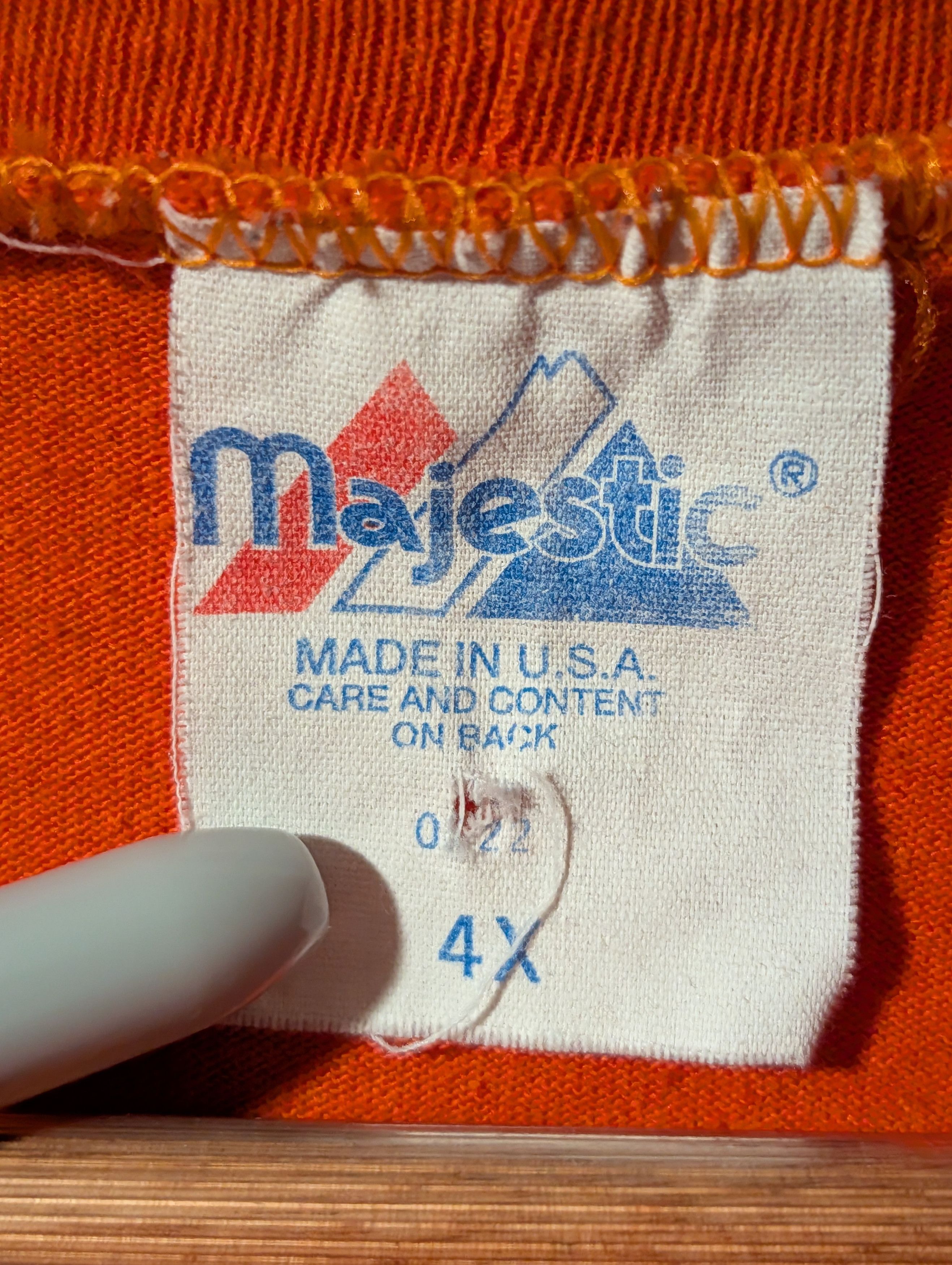 NFL Vintage Cleveland Browns Mock Neck Shirt Majestic USA 4X Size US XXL / EU 58 / 5 - 3 Thumbnail