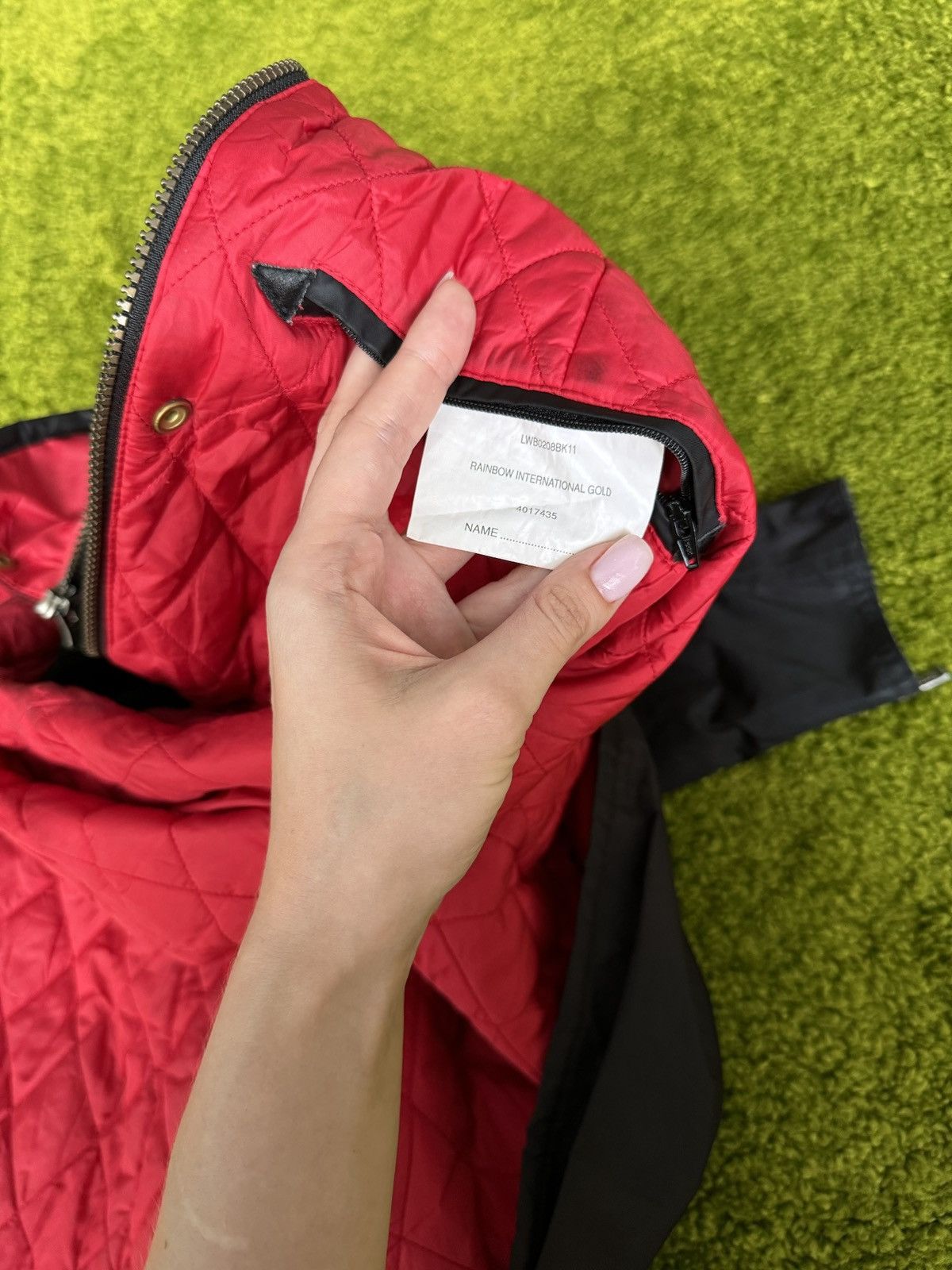 Barbour × Designer Barbour International nylon belted jacket Size XL / US 12-14 / IT 48-50 - 8 Thumbnail