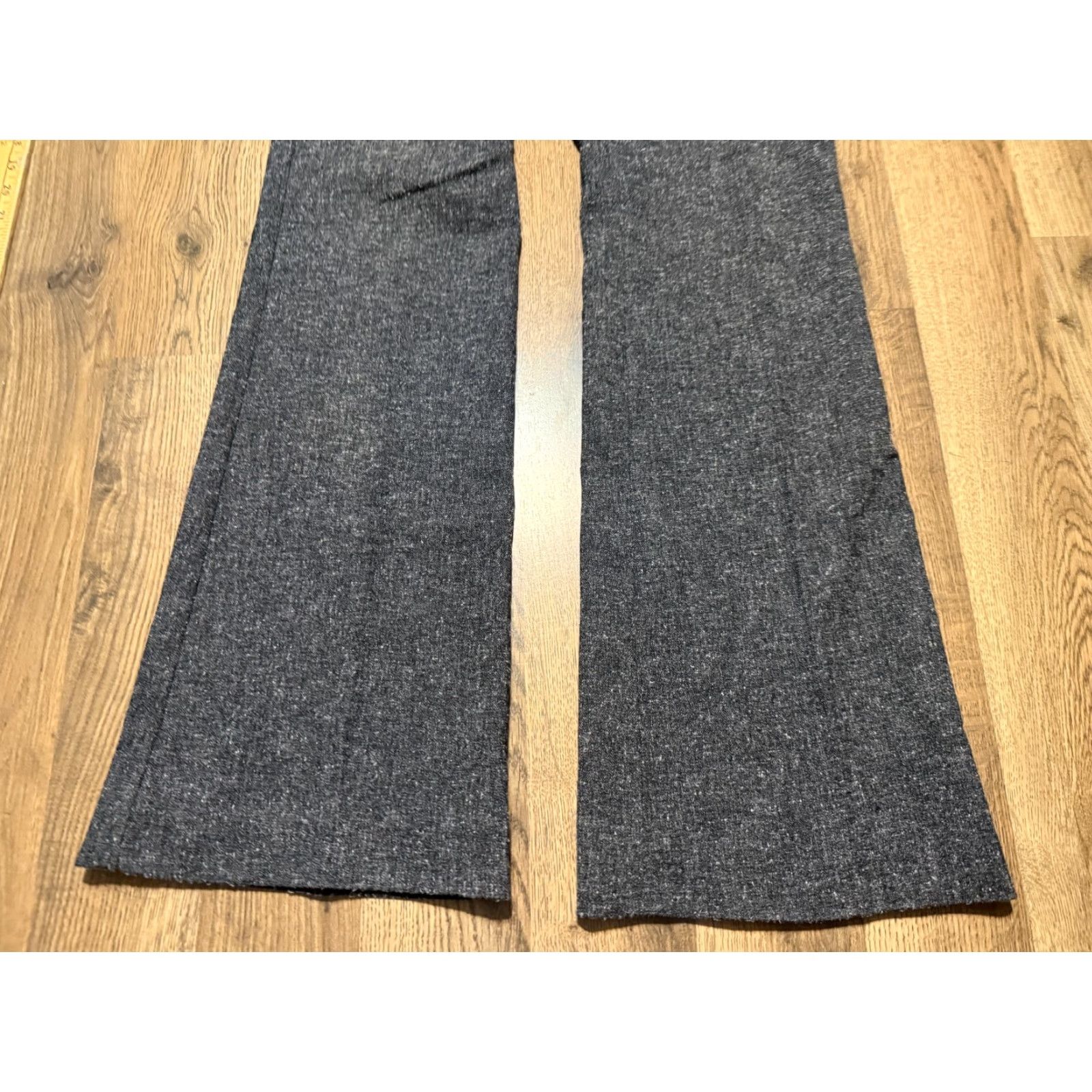 Vintage VINTAGE? The Limited Collection Pants Women's 0 Gray Flared Cassidy Fit Dress Pants Size 25" / US 0 / IT 36 - 3 Thumbnail