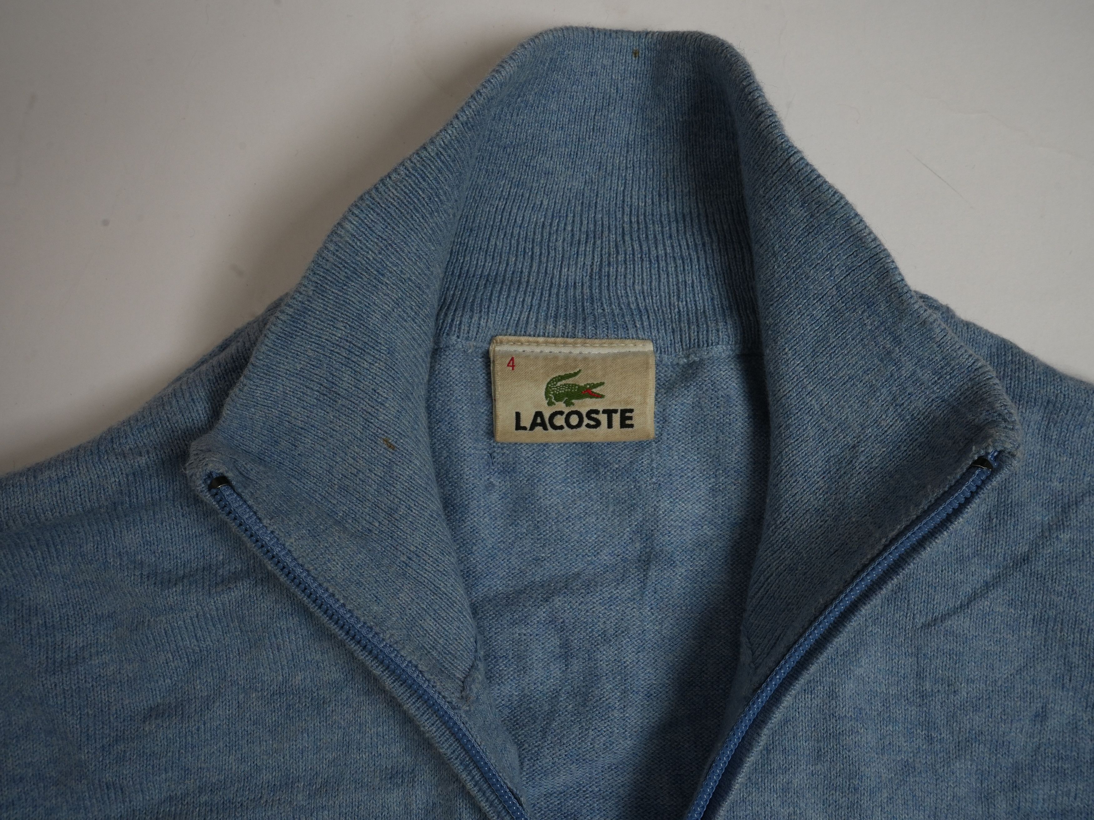 Lacoste Lacoste Full Zip Sweater Size S / US 4 / IT 40 - 5 Thumbnail