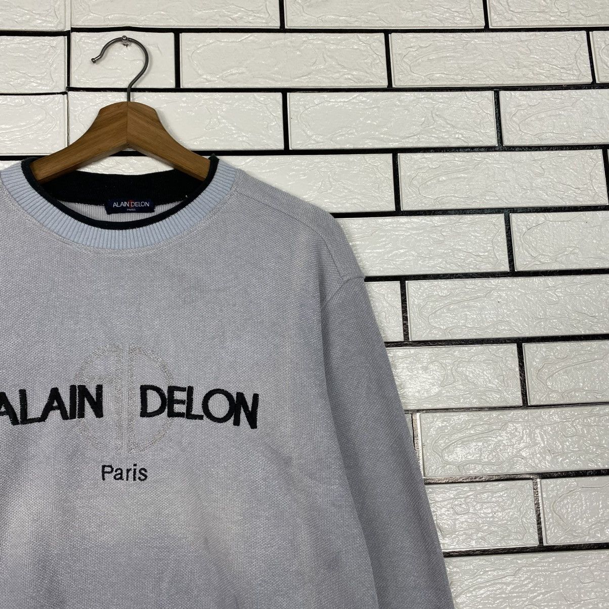 Japanese Brand 📌Vintage Sweatshirt Alain Delon Big Logo Size US M / EU 48-50 / 2 - 7 Thumbnail