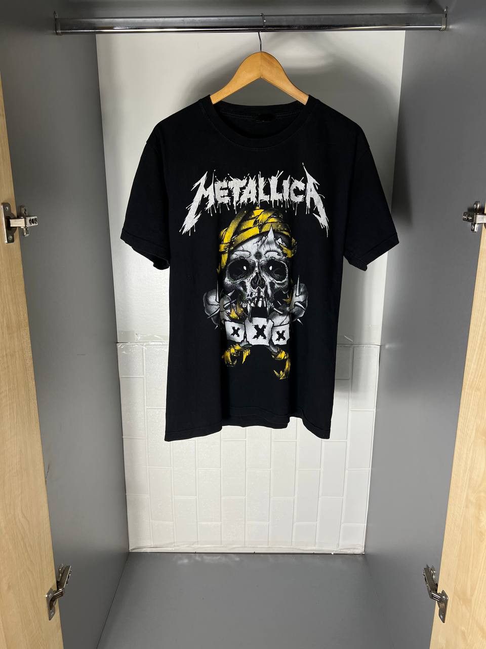 Band Tees VINTAGE METALLICA WORLD TOUR ROCK T-SHIRT METAL Y2K 90s Size US XL / EU 56 / 4 - 3 Thumbnail