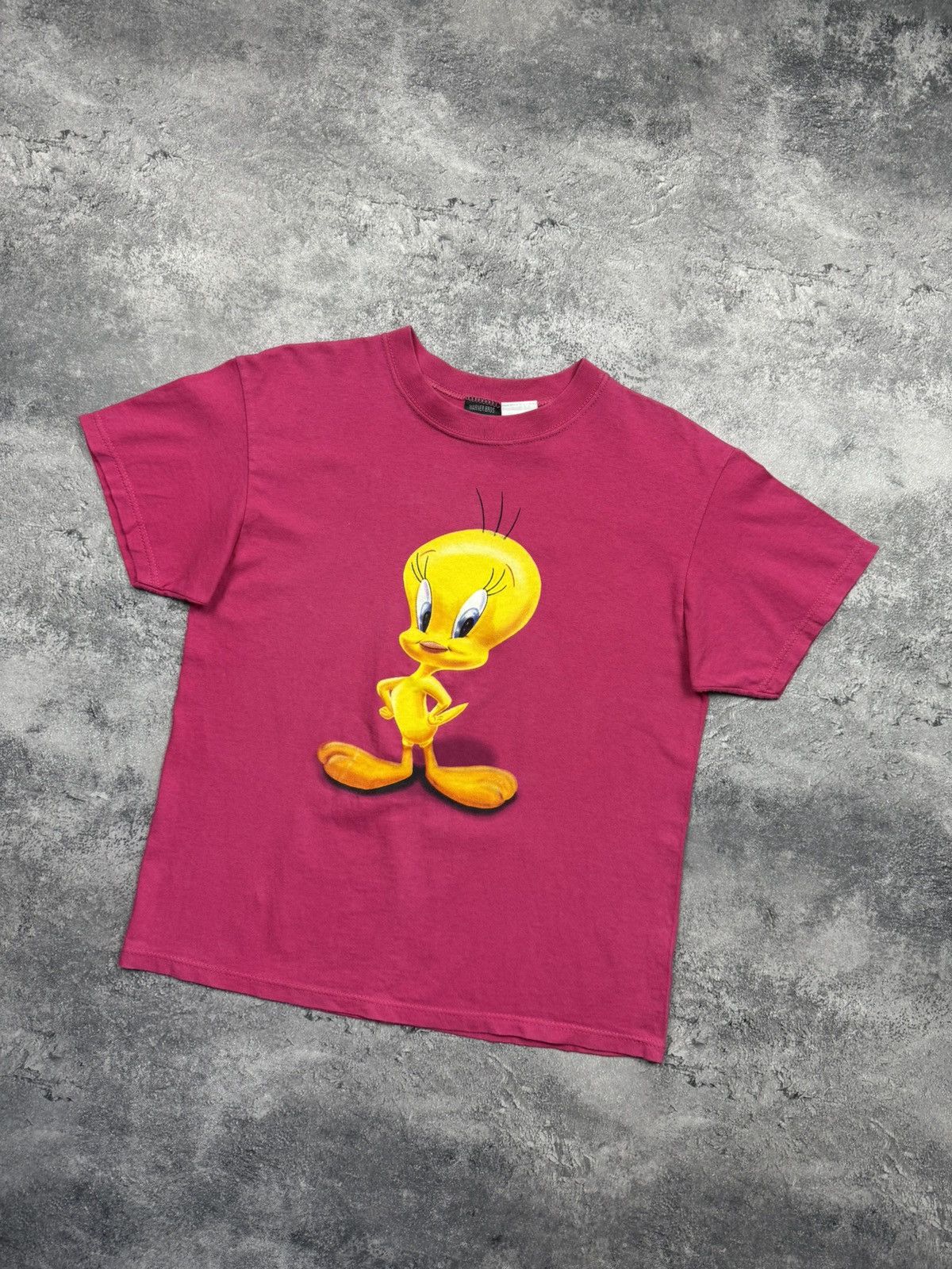 Vintage Vintage 90s Looney Tunes Tweety Bird Warner Bros Tee Shirt Size L / US 10 / IT 46 - 2 Thumbnail