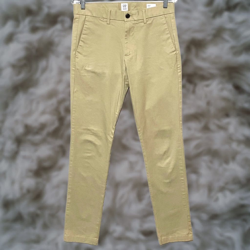 Gap Gap Chino Pants Slim 29x34 Khaki For Good Classic Minimalist Preppy Capsule Mens Size US 29 - 1 Thumbnail