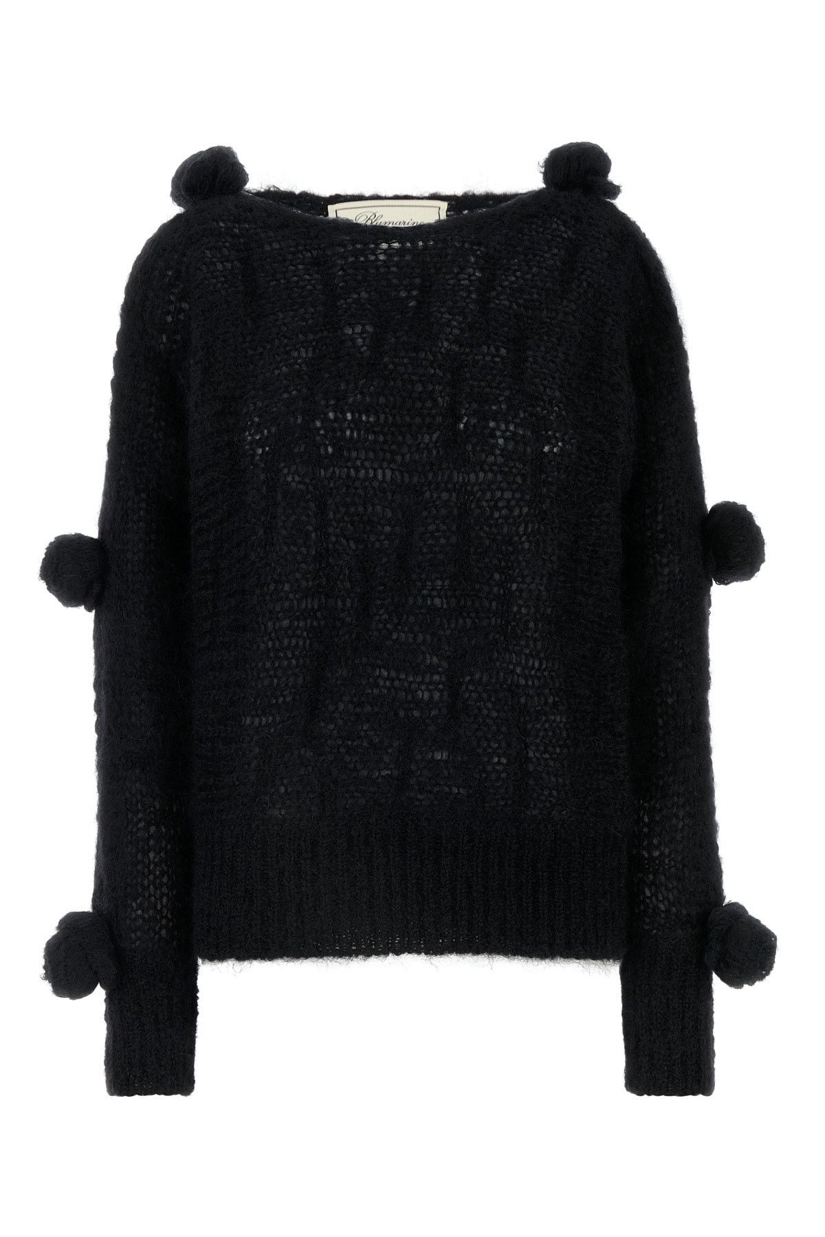 Blumarine Black Mohair Blend Sweater Size XS / US 0-2 / IT 36-38 - 1 Thumbnail