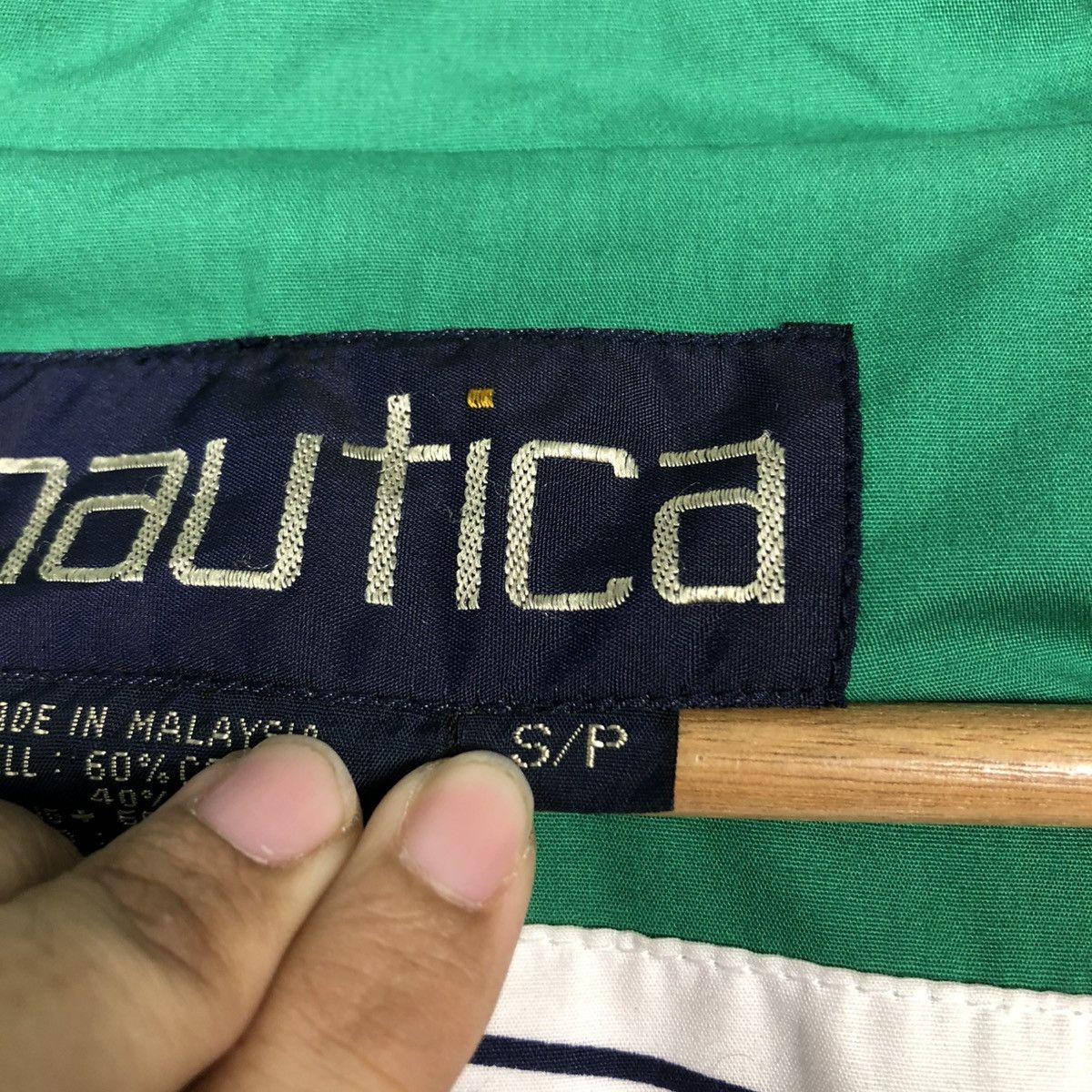 Japanese Brand 🔥VINTAGE BOMBER JACKET NAUTICA BLANKET MULTI COLOUR Size US S / EU 44-46 / 1 - 22 Thumbnail