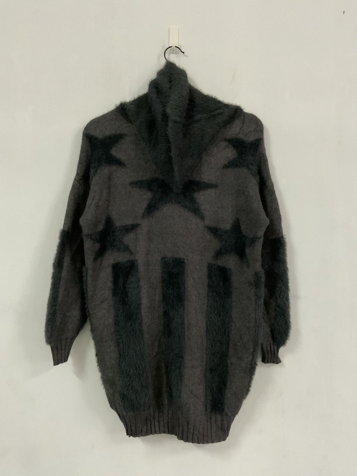 Japanese Brand Mohair Fur Avant Garde KMRii Style Winter Knitwear Sweater Size US L / EU 52-54 / 3 - 1 Thumbnail