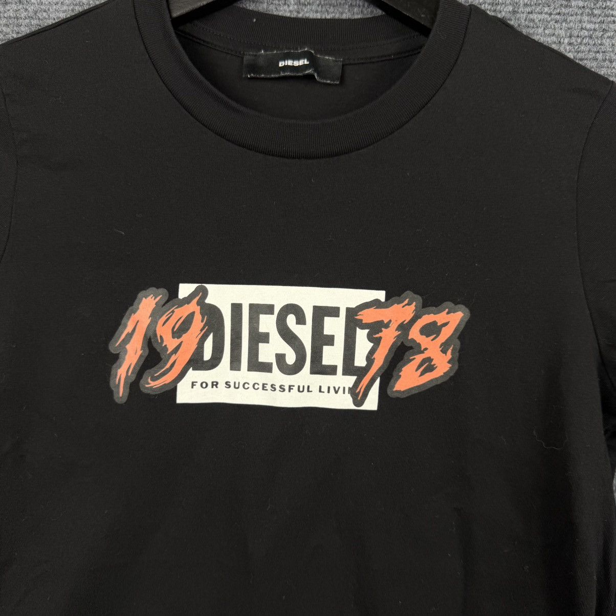 Diesel Diesel black T-shirt featuring a bold “1978 DIESEL” Size S / US 4 / IT 40 - 2 Thumbnail
