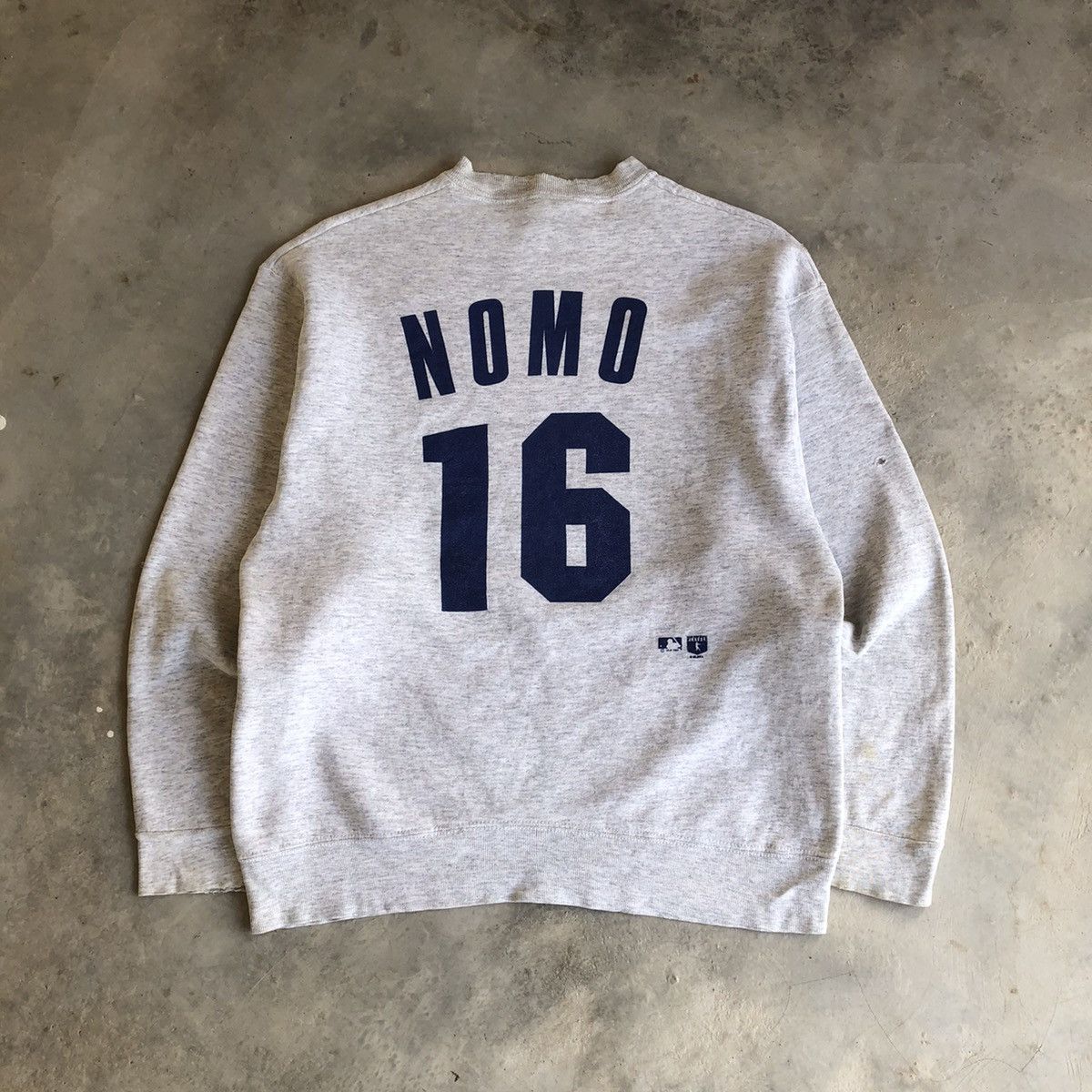 MLB DODGERS Mlb Team Nomo 16 Crewneck Sweatshirt Size US L / EU 52-54 / 3 - 2 Thumbnail