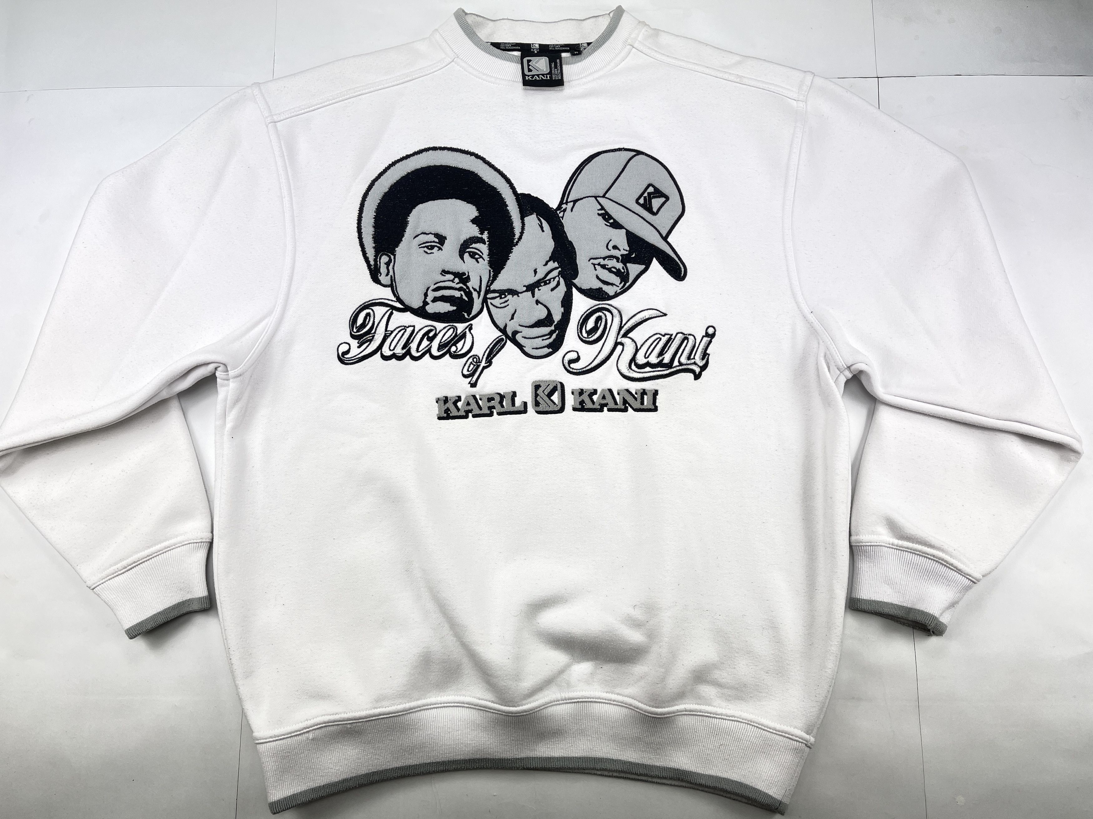 Karl Kani KARL KANI sweatshirt vintage Kani Faces 90s hip hop skater M Size US M / EU 48-50 / 2 - 5 Thumbnail