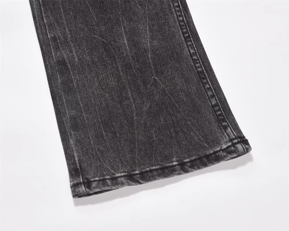 Japanese Brand × Jean Washed American retro loose casual straight flared jeans Size US 32 / EU 48 - 7 Thumbnail
