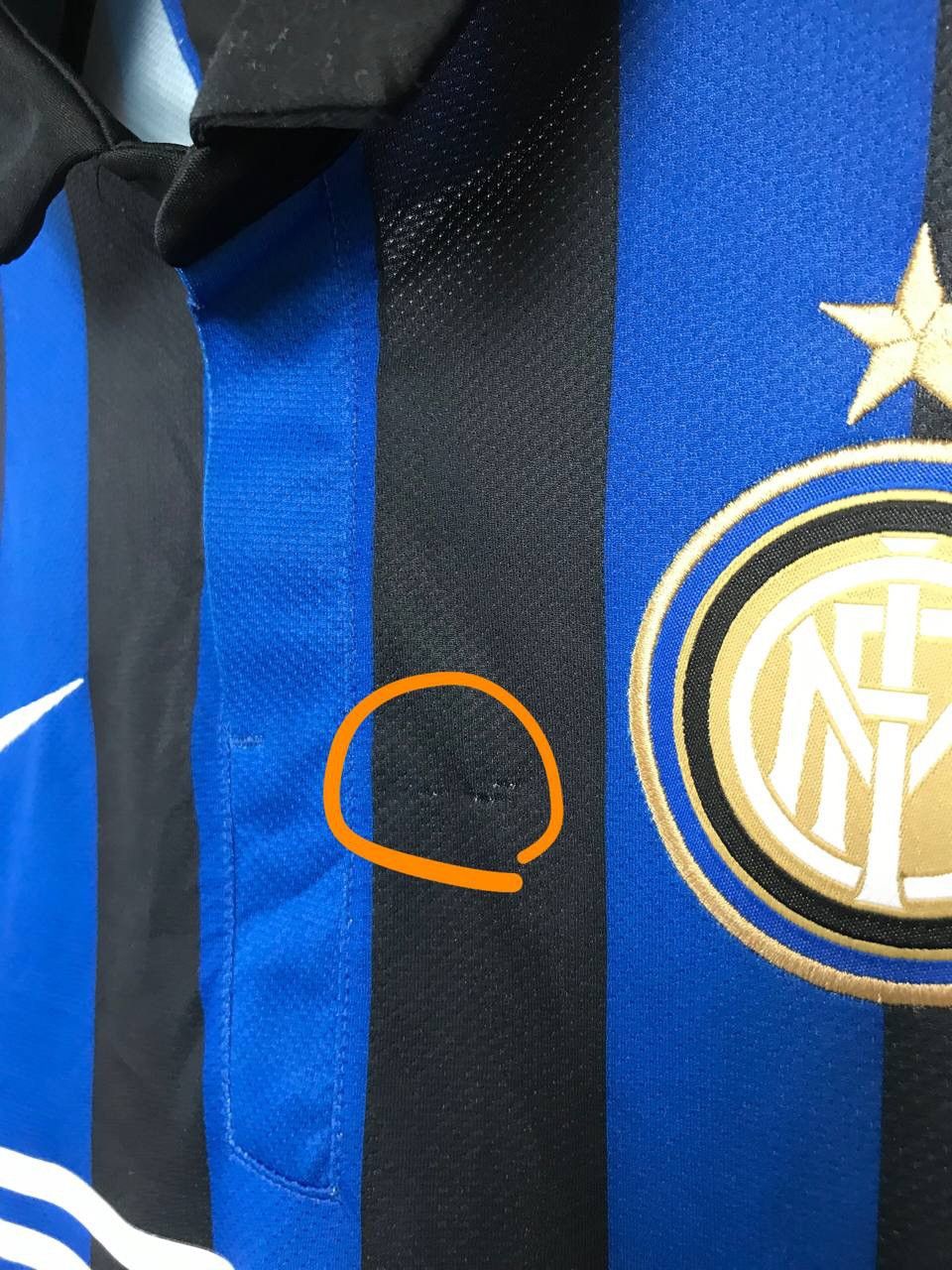 Nike 🔥 Inter Milan 2011 2012 Nike Football Soccer Jersey Shirt Size US M / EU 48-50 / 2 - 9 Thumbnail