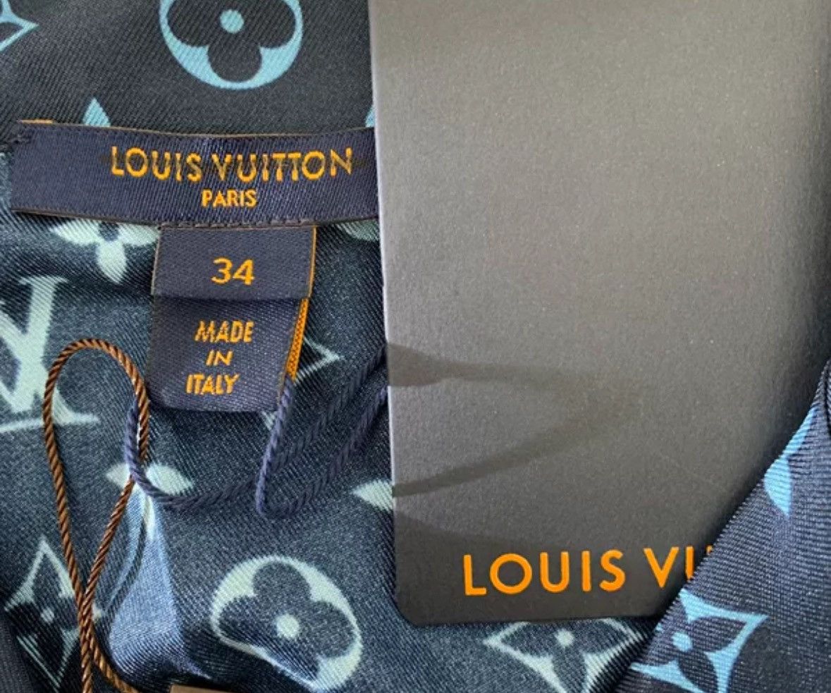 Louis Vuitton Louis Vuitton letter printed pajama style long sleeved shirt Size US S / EU 44-46 / 1 - 3 Thumbnail