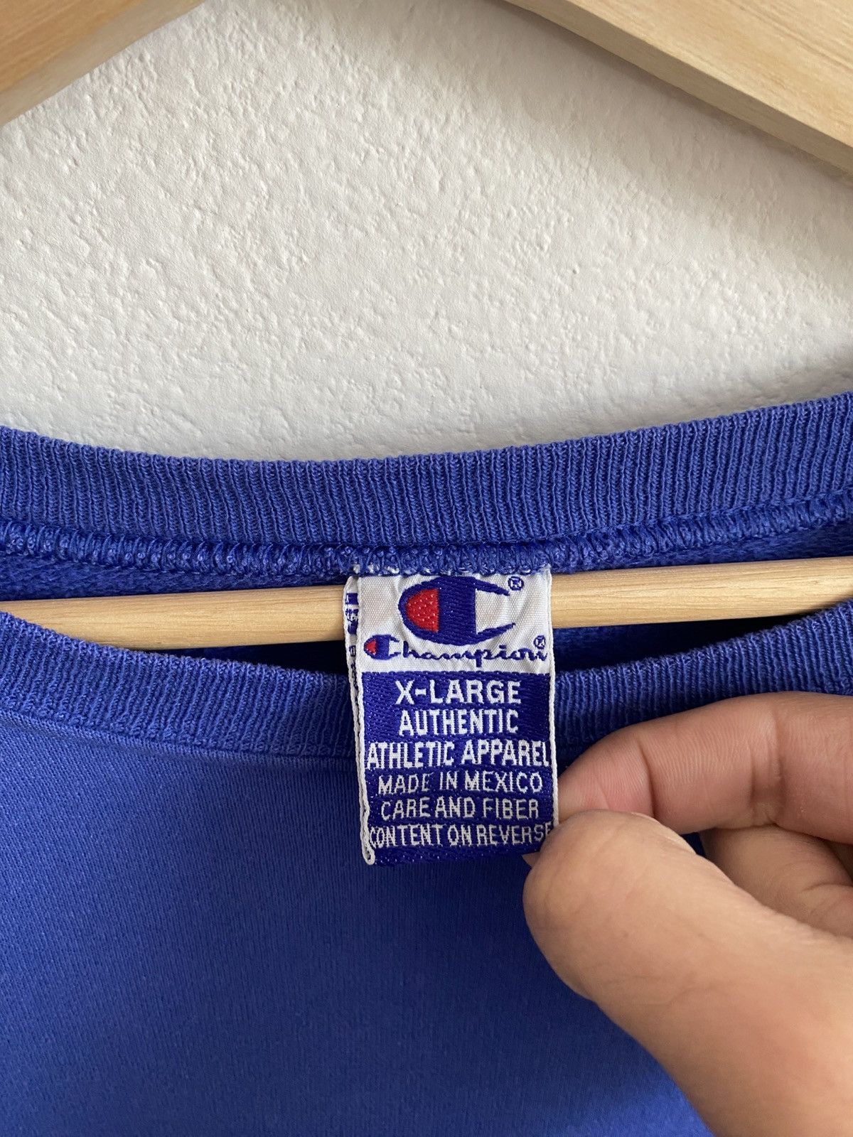 Champion Vintage 90s Champion Crewneck Sweatshirt Size US XL / EU 56 / 4 - 5 Thumbnail