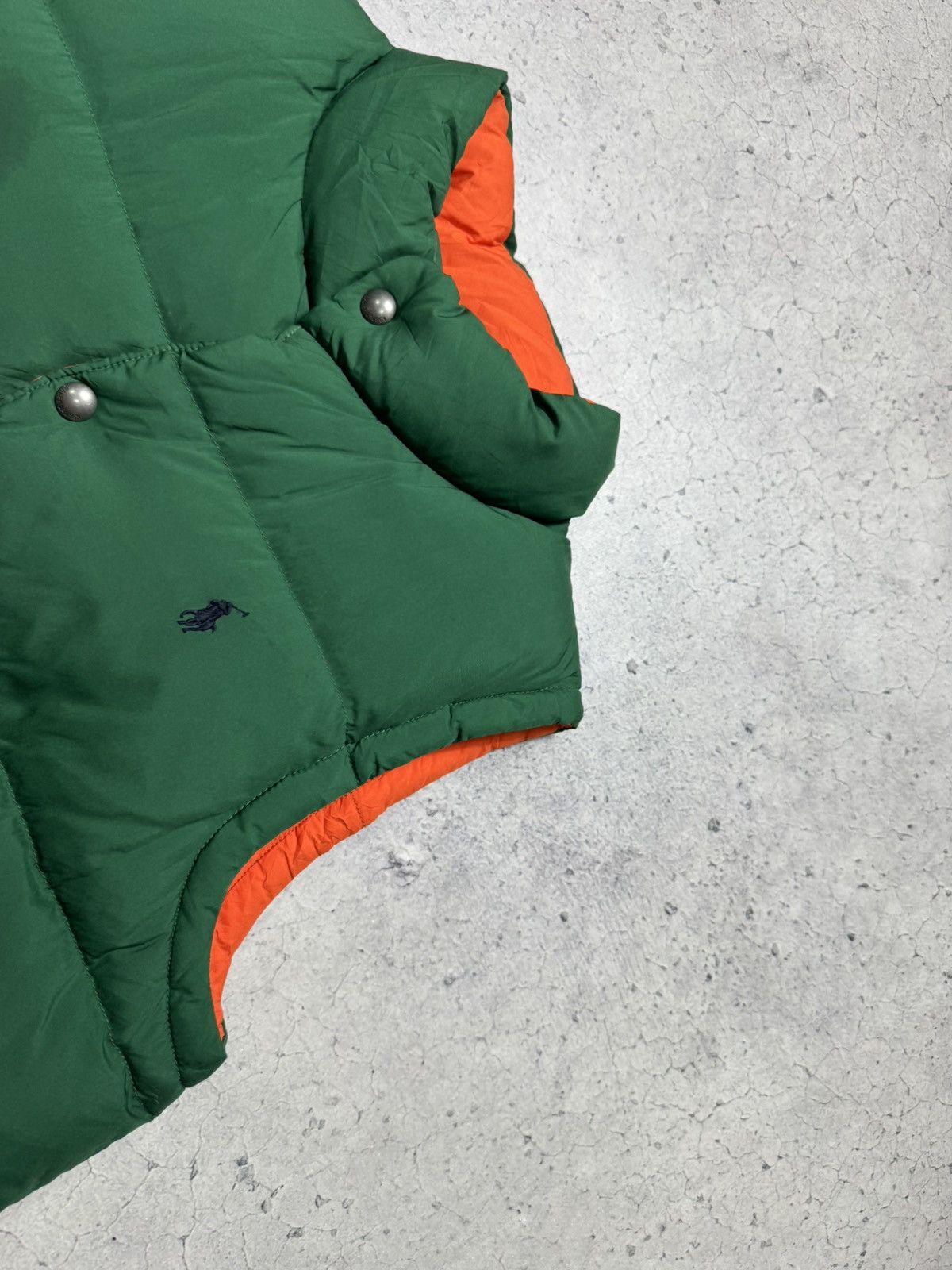 Polo Ralph Lauren Polo Ralph Lauren Vintage Down Puffer Vest Reversible Size US M / EU 48-50 / 2 - 5 Thumbnail