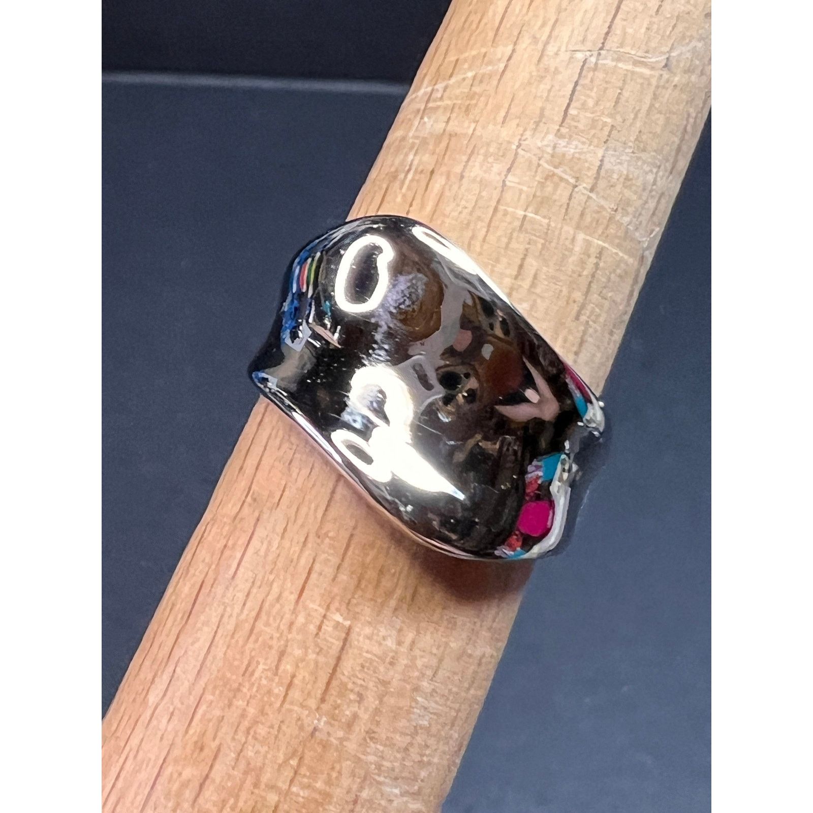 Other Vintage sterling silver ring size 8 Size ONE SIZE - 1 Thumbnail