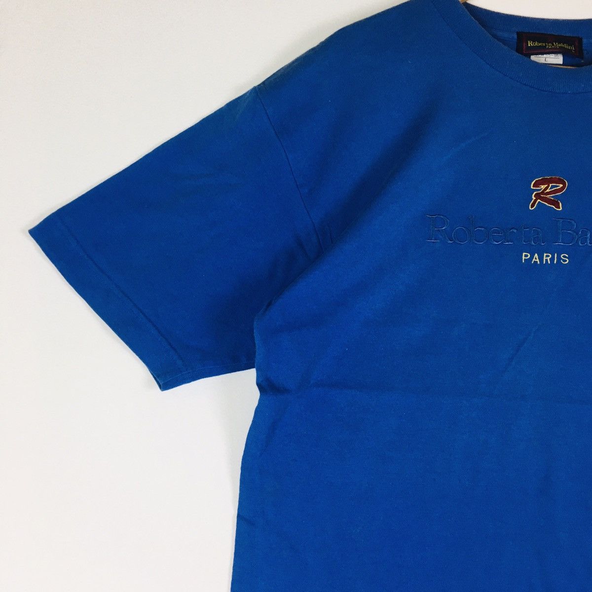Baldinini × Designer × Vintage Vintage Roberta Baldini Paris Spell Out Embroidery Logo Size US M / EU 48-50 / 2 - 4 Thumbnail