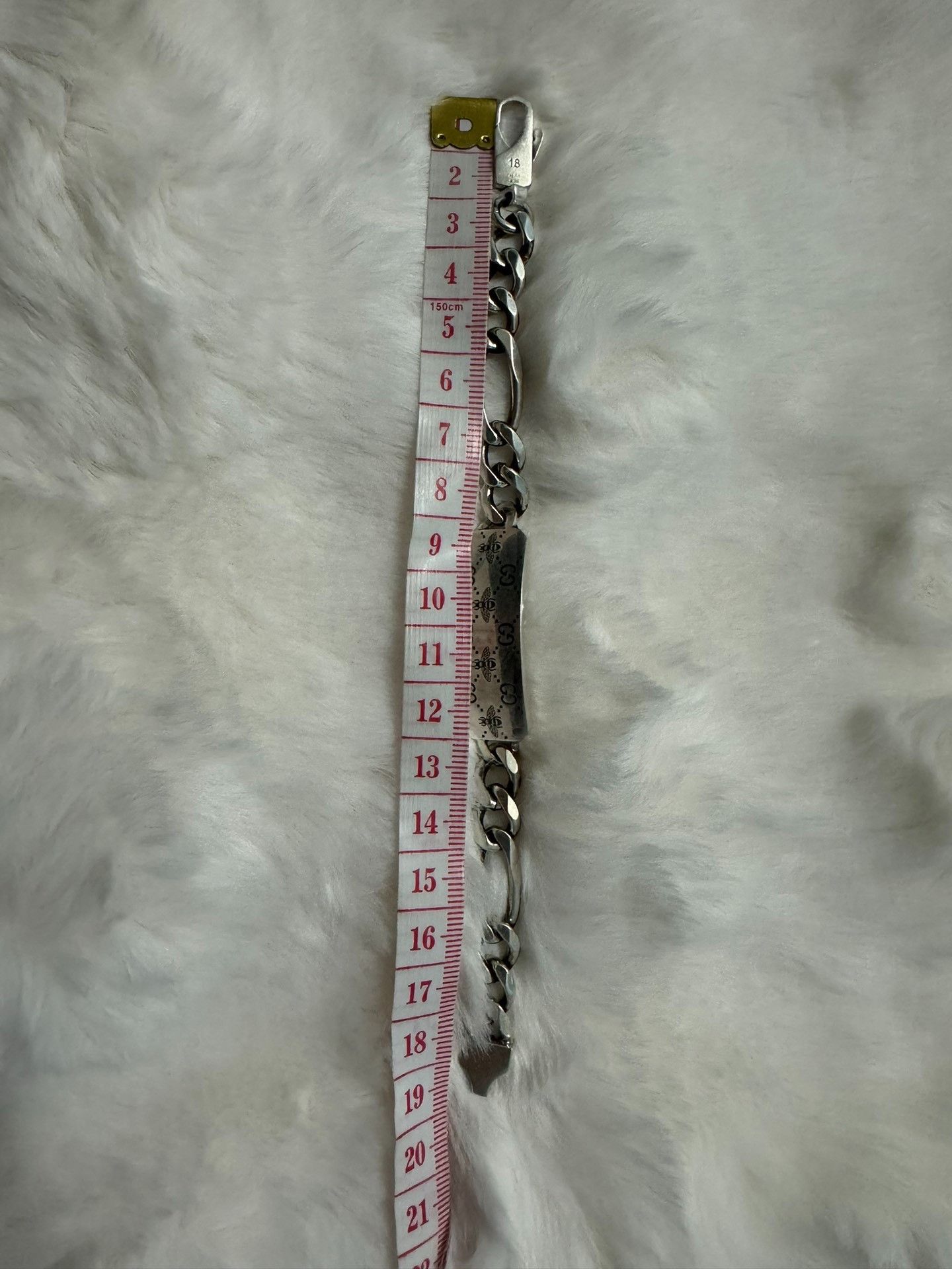 Gucci Gucci's new double g silver bracelet 2501-Nextarrow Size ONE SIZE - 5 Thumbnail