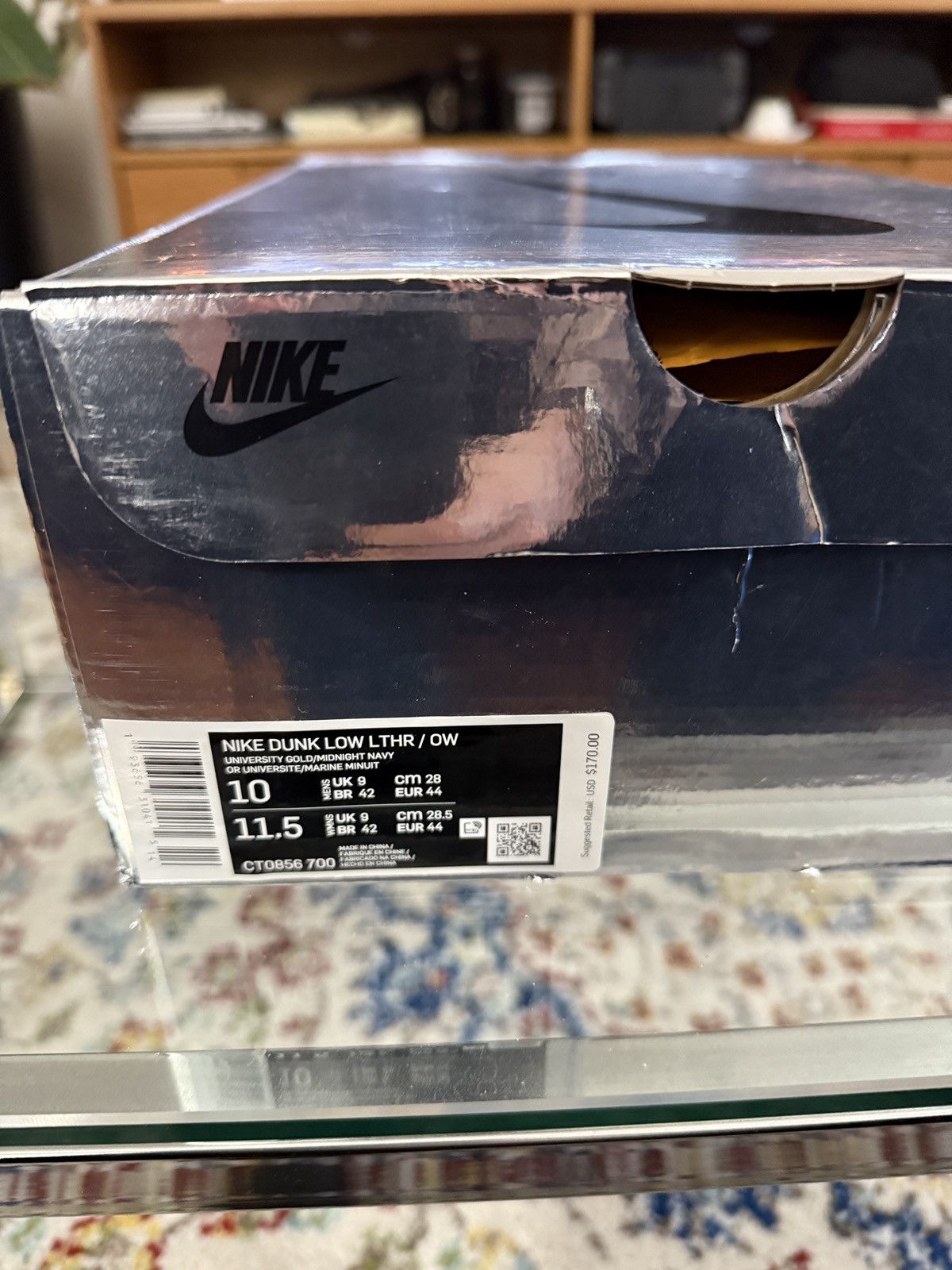 Nike × Off-White Nike x Off White Dunk Low Michigan Size US 10 / EU 43 - 7 Thumbnail