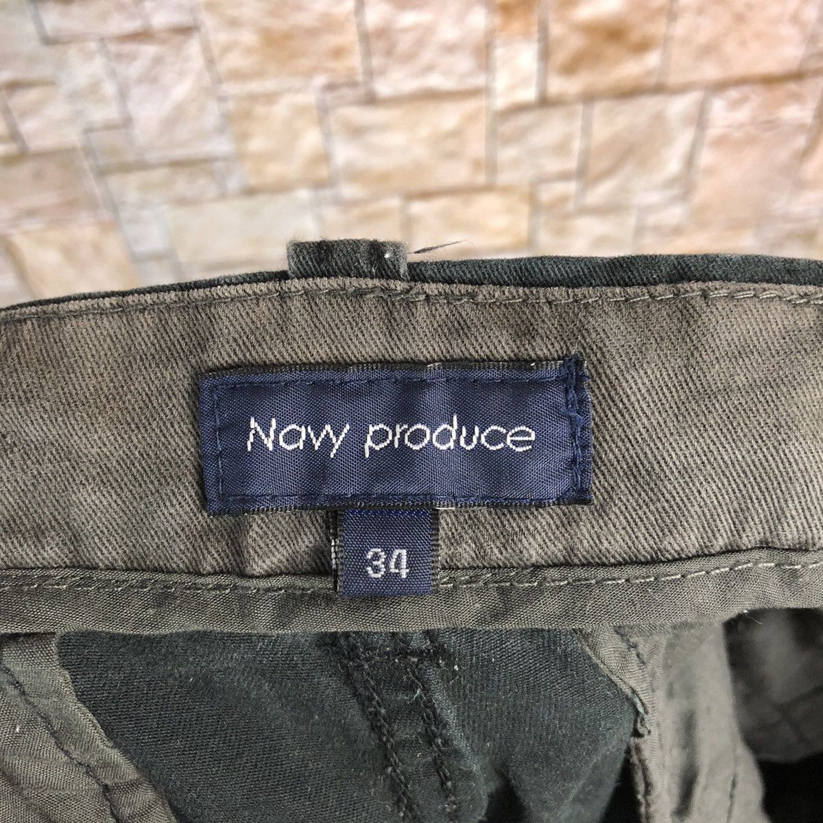 Japanese Brand Navy Produce custom patchwork Cargo Multipocket Pants #A139 Size US 34 / EU 50 - 23 Thumbnail
