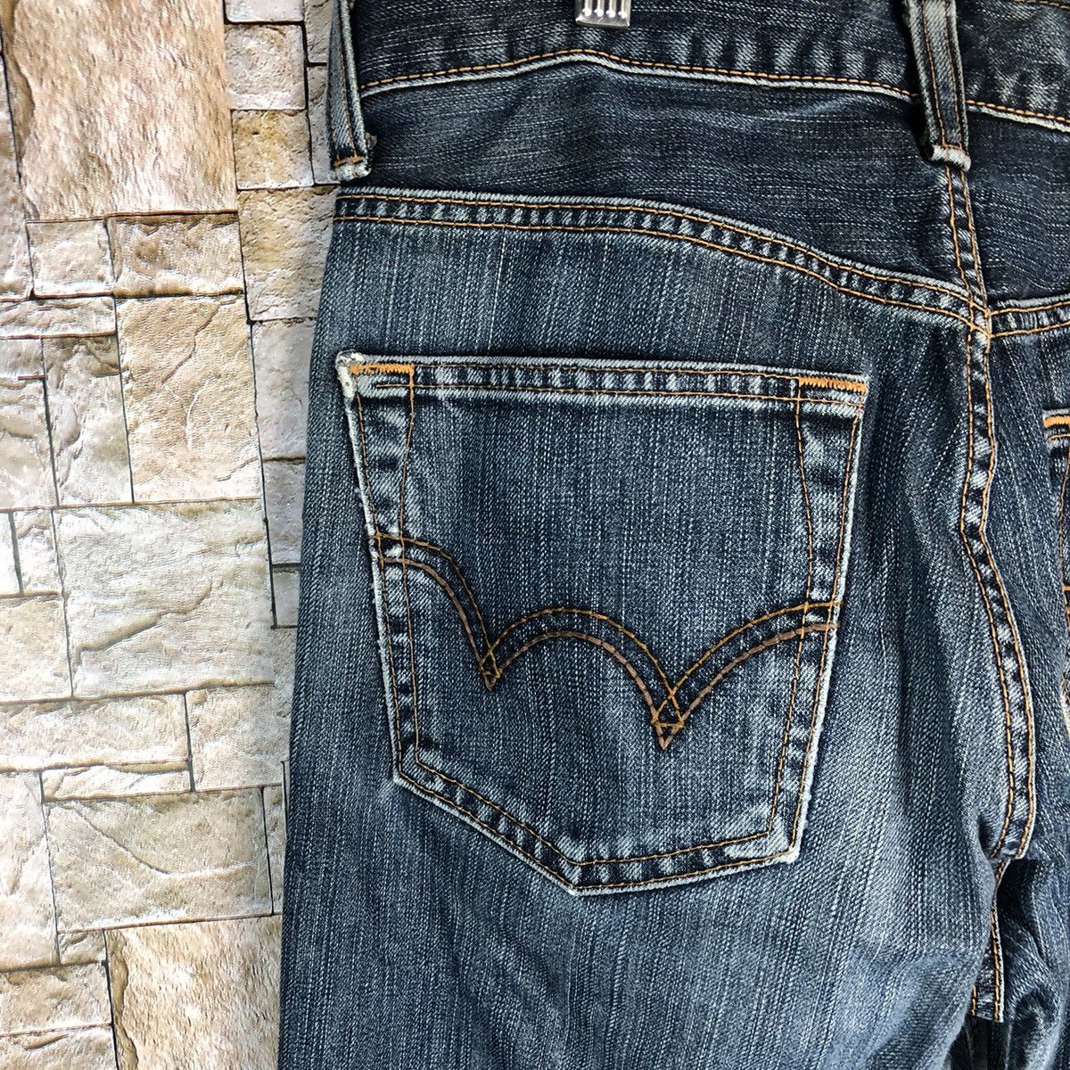 Edwin 503 Edwin Premium vintage faded Blue Denim Pants #7599 Size US 30 / EU 46 - 17 Thumbnail