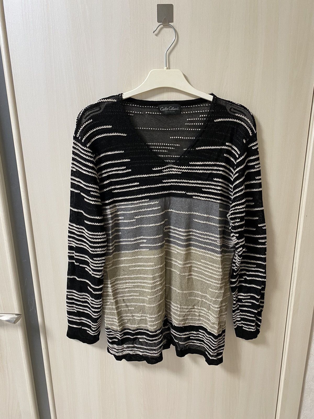 Carlo Colucci Vintage Carlo Colucci sweater blouse Size XL / US 12-14 / IT 48-50 - 1 Thumbnail