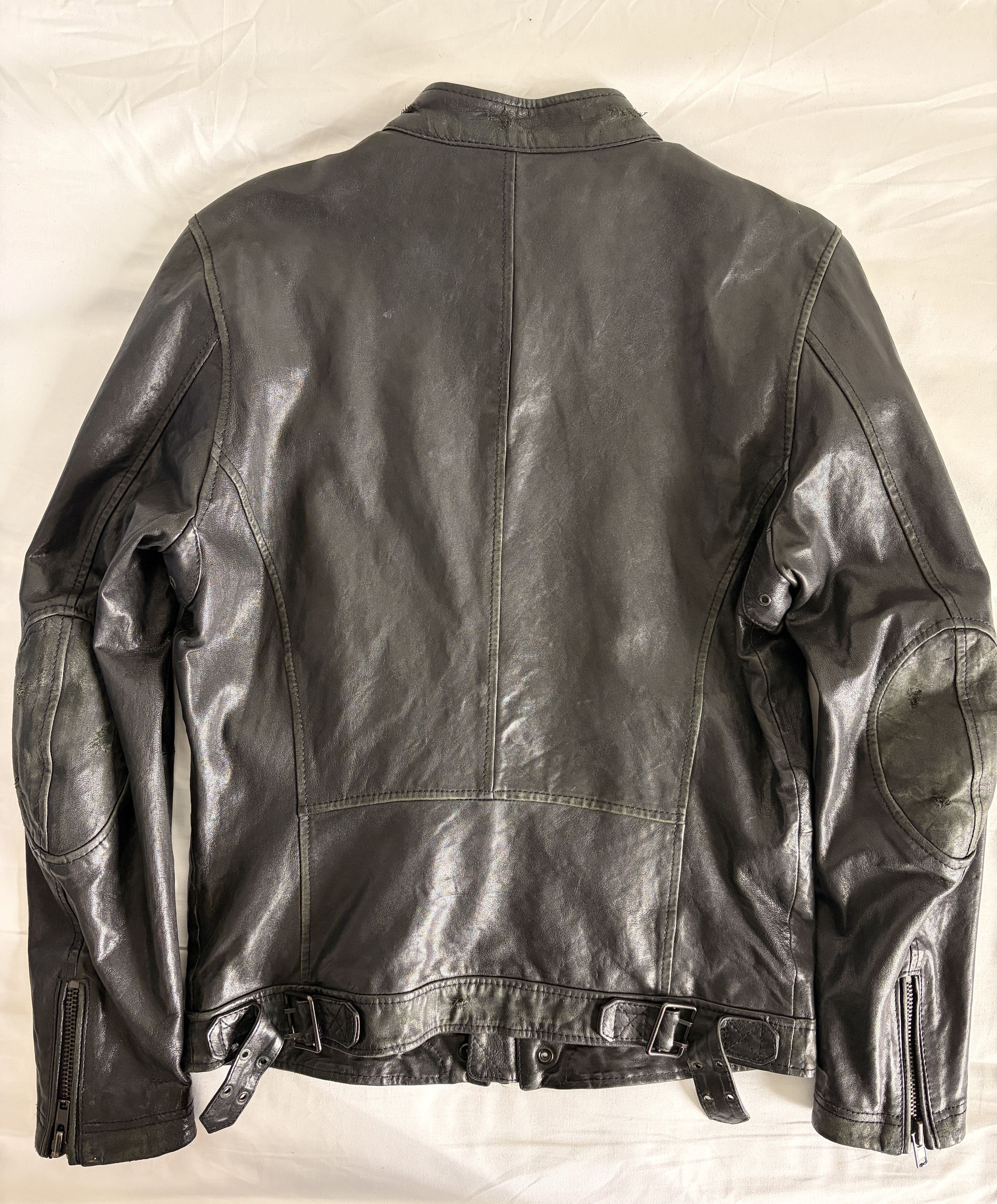 Diesel Vintage Diesel Sheepskin Leather Jacket Size US S / EU 44-46 / 1 - 2 Thumbnail