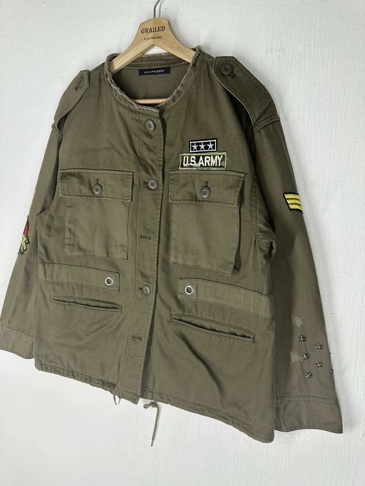 If Six Was Nine × Vintage Vintage Alicia Pageboy Us Army Jacket Size US M / EU 48-50 / 2 - 3 Thumbnail