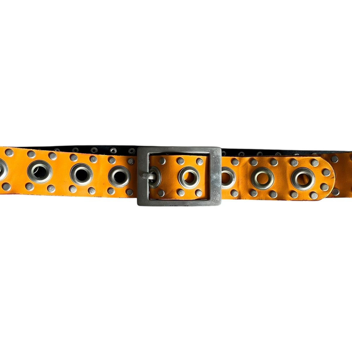 Hysteric Glamour 📢SENDOFFER📢 Japanese Y2K Full Metal Studded Belt Size 32 - 5 Thumbnail