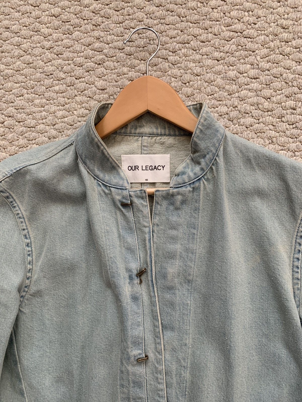 Our Legacy Our Legacy Octopus Print Denim Jacket Size US S / EU 44-46 / 1 - 6 Thumbnail