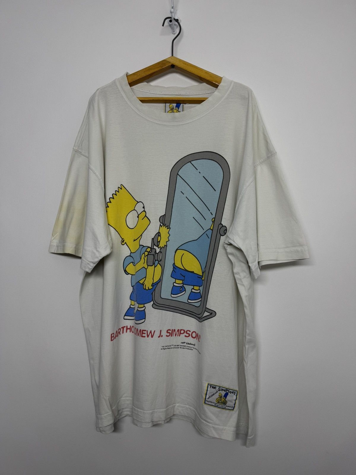 The Simpsons Vintage T Shirt Bart Simpsons 1999 Size US XXL / EU 58 / 5 - 3 Thumbnail