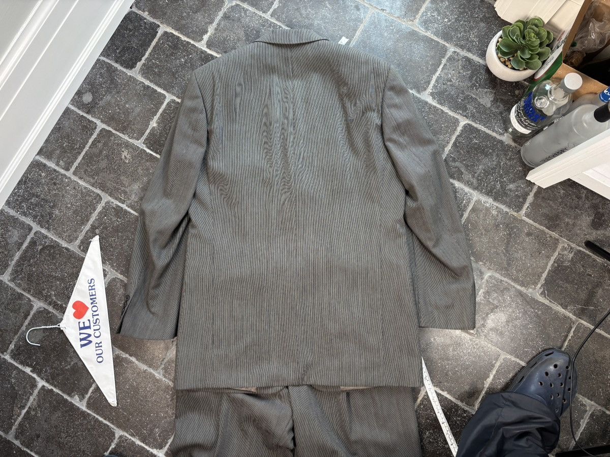 Hugo Boss Vintage Hugo Boss Suit Wool 3pc Three Piece Jacket Trouser Size 42L - 9 Thumbnail
