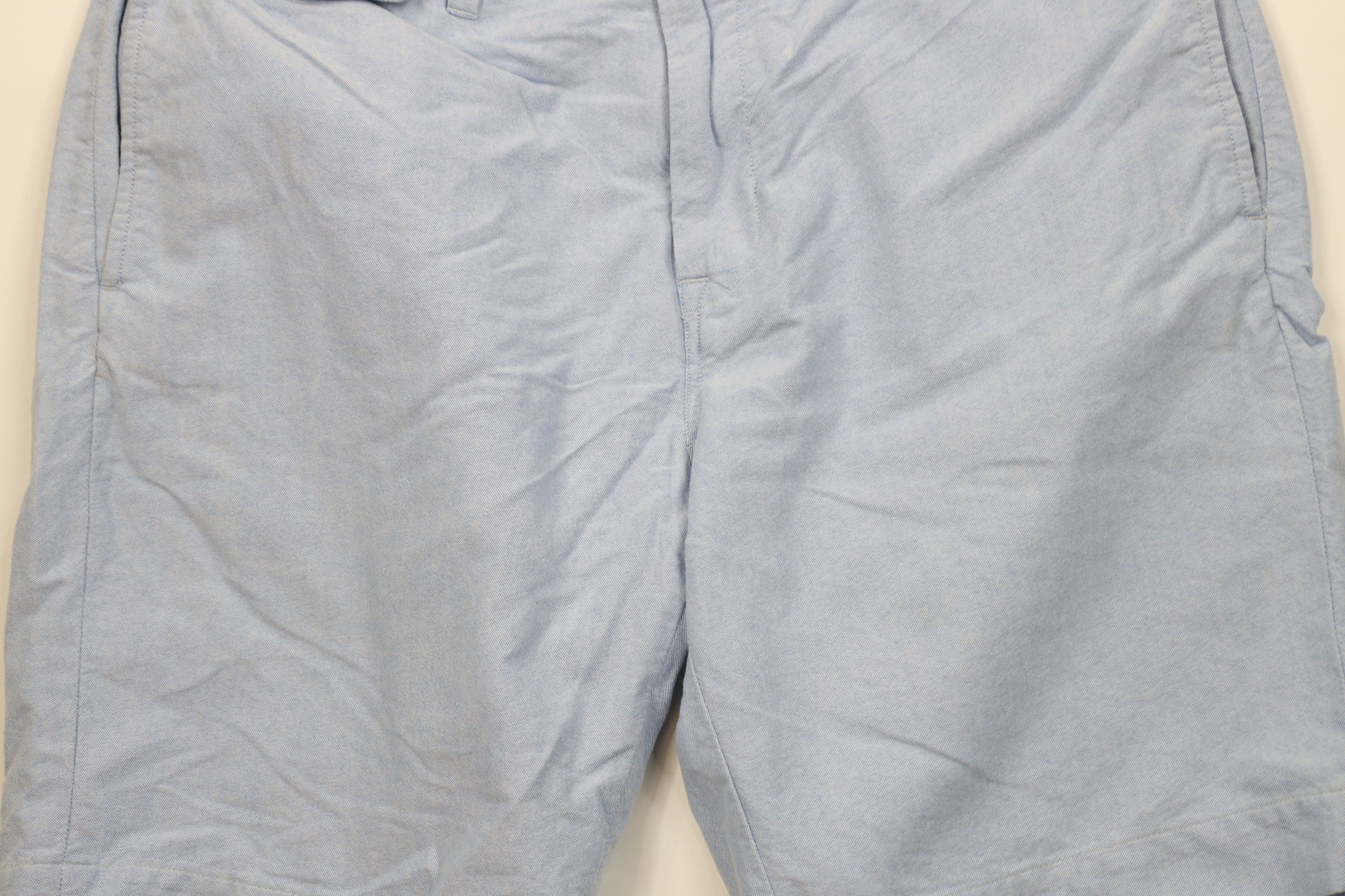Ralph Lauren Vintage Y2K Ralph Lauren Above Knee Chino Shorts Blue Size US 34 / EU 50 - 3 Thumbnail